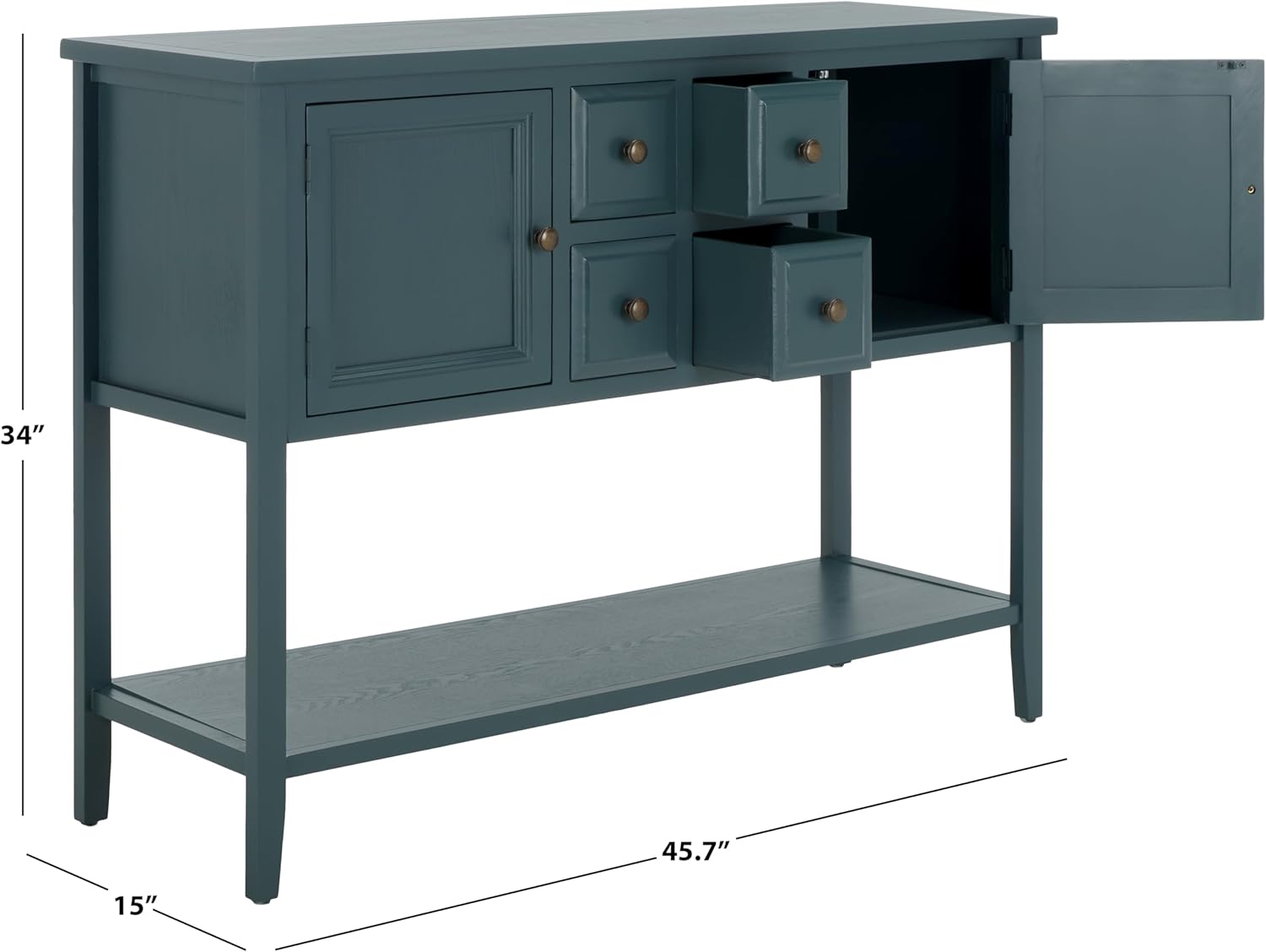 Safavieh American Homes Collection Charlotte Medium Oak Sideboard