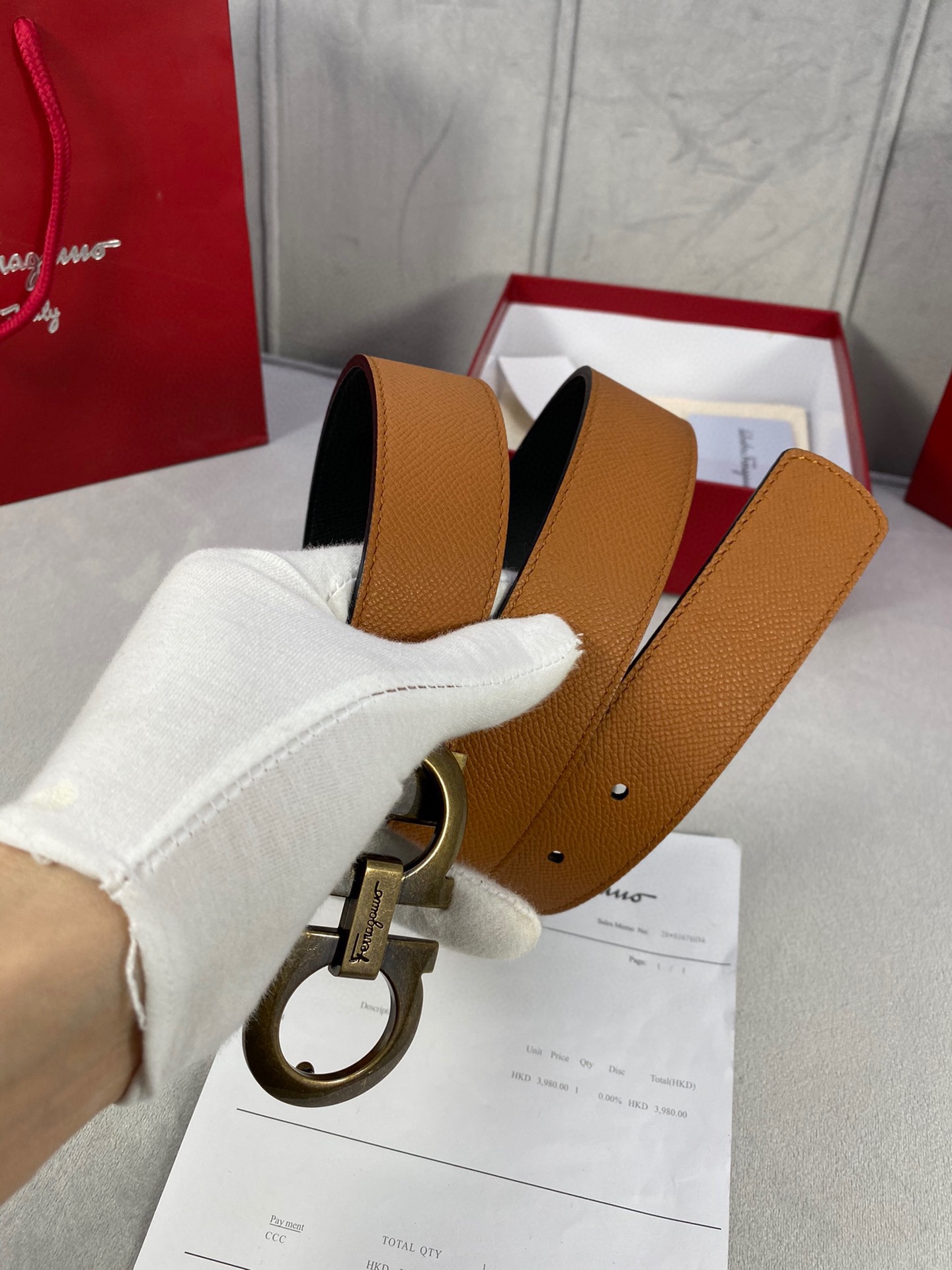 Ferragamo belt-85