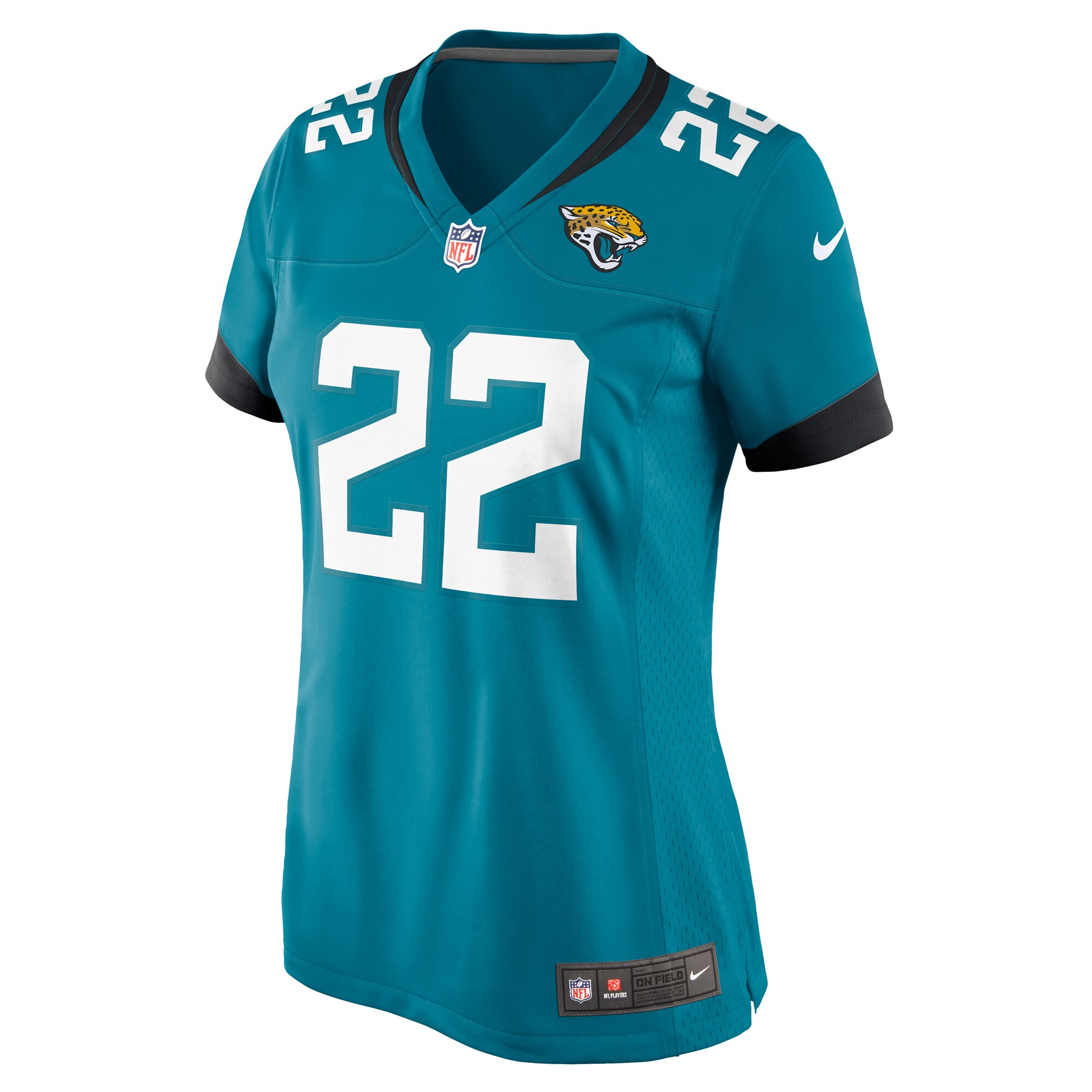Jarrian Jones Jacksonville Jaguars Nike Women's  Game Jersey -  Teal