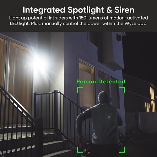 WYZE Wireless Battery Security Camera - 2.5K HDR, Night Vision