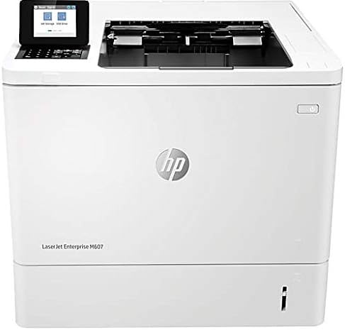 Refurbish HP Laserjet Enterprise M607dn Monochrome Laser Printer/Toner Value Bundle Pack (K0Q15A#BGJ-RC) (Renewed)