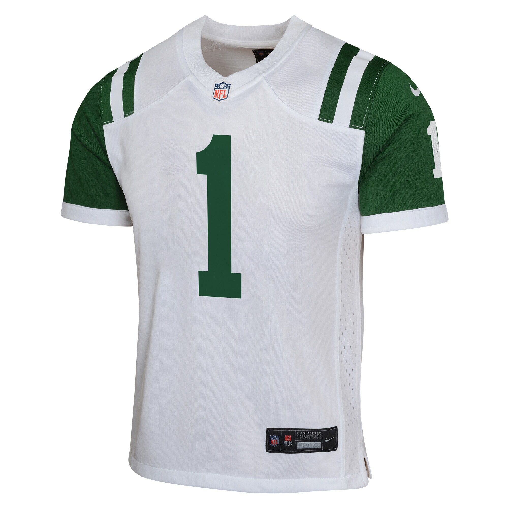 Ahmad Sauce Gardner New York Jets Nike Youth Game Jersey - White