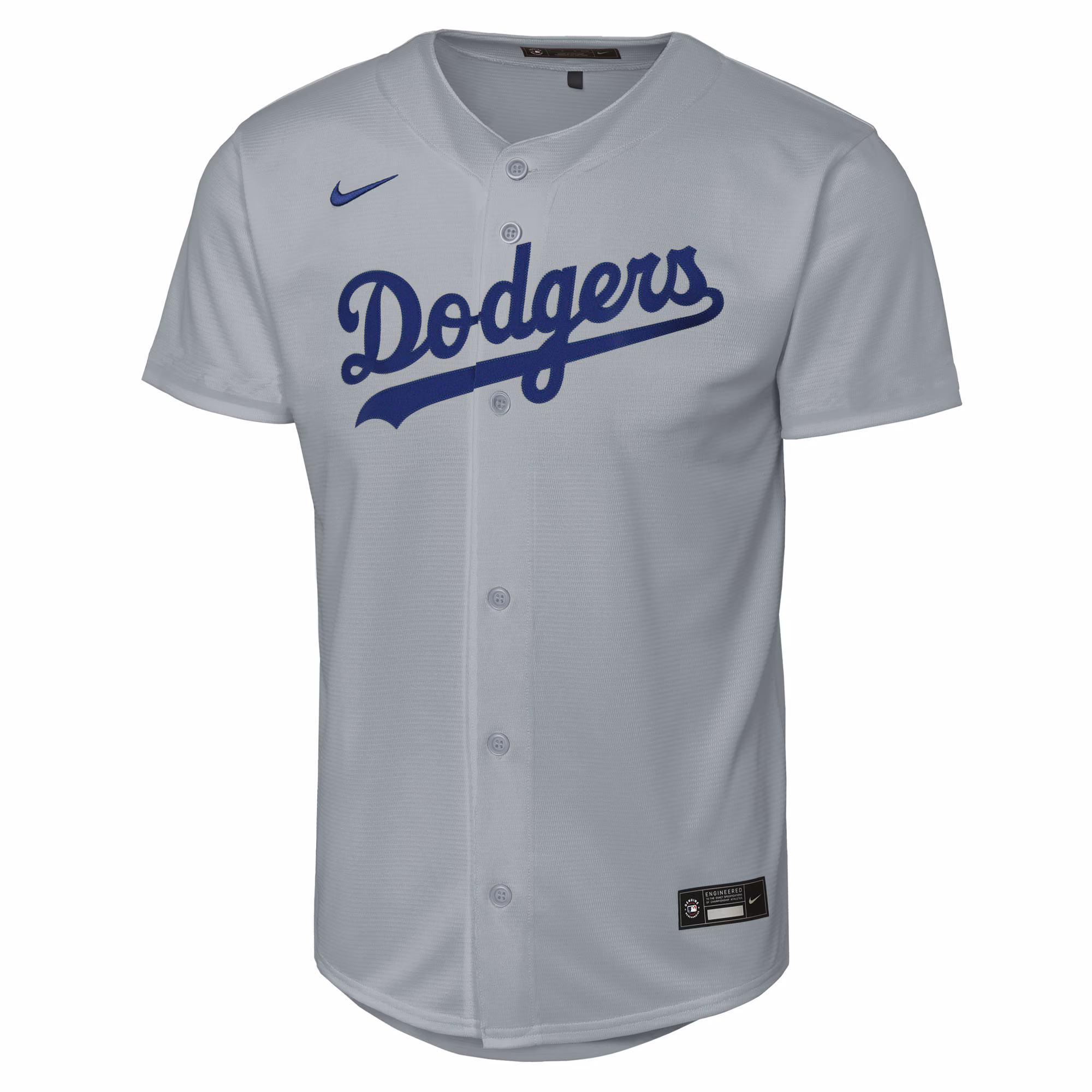 Los Angeles Dodgers Nike Youth Alternate Replica Jersey - Gray