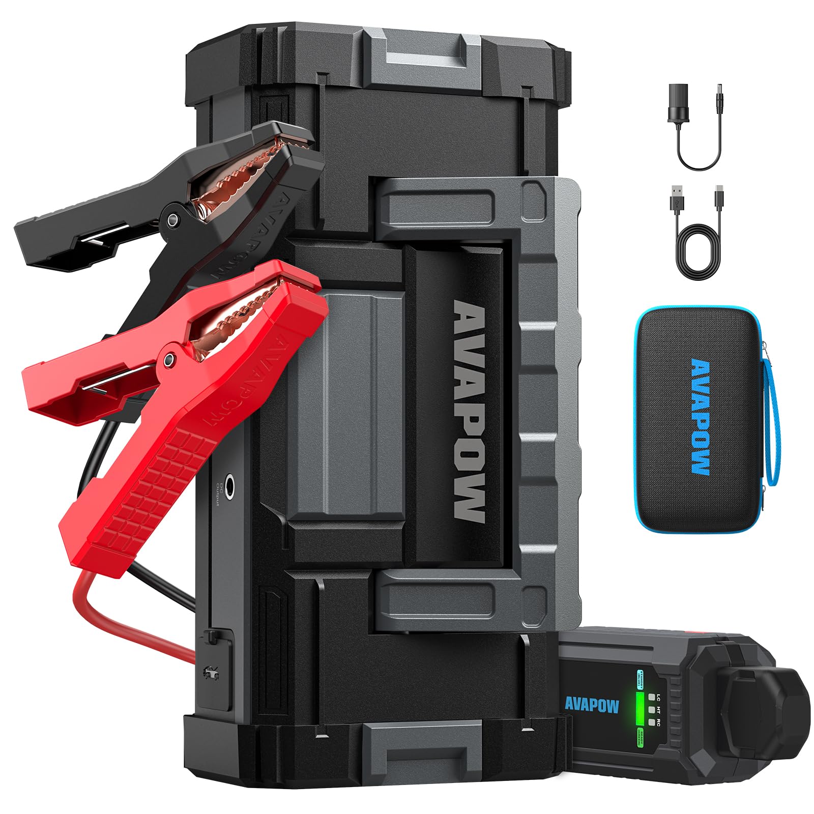 AVAPOW 6000A Car Battery Jump Starter for Gas & Diesel