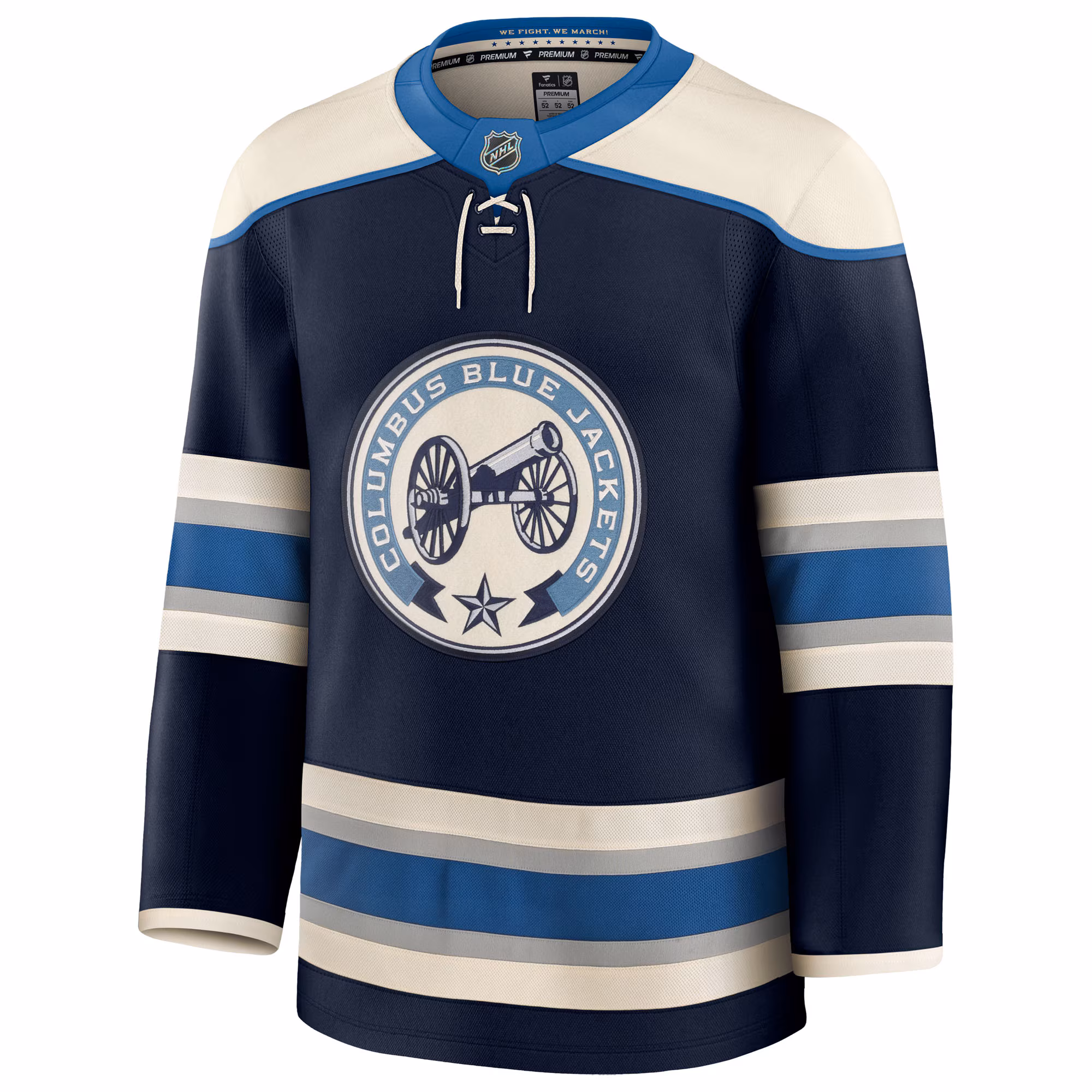 Columbus Blue Jackets Fanatics Alternate Premium Jersey - Navy
