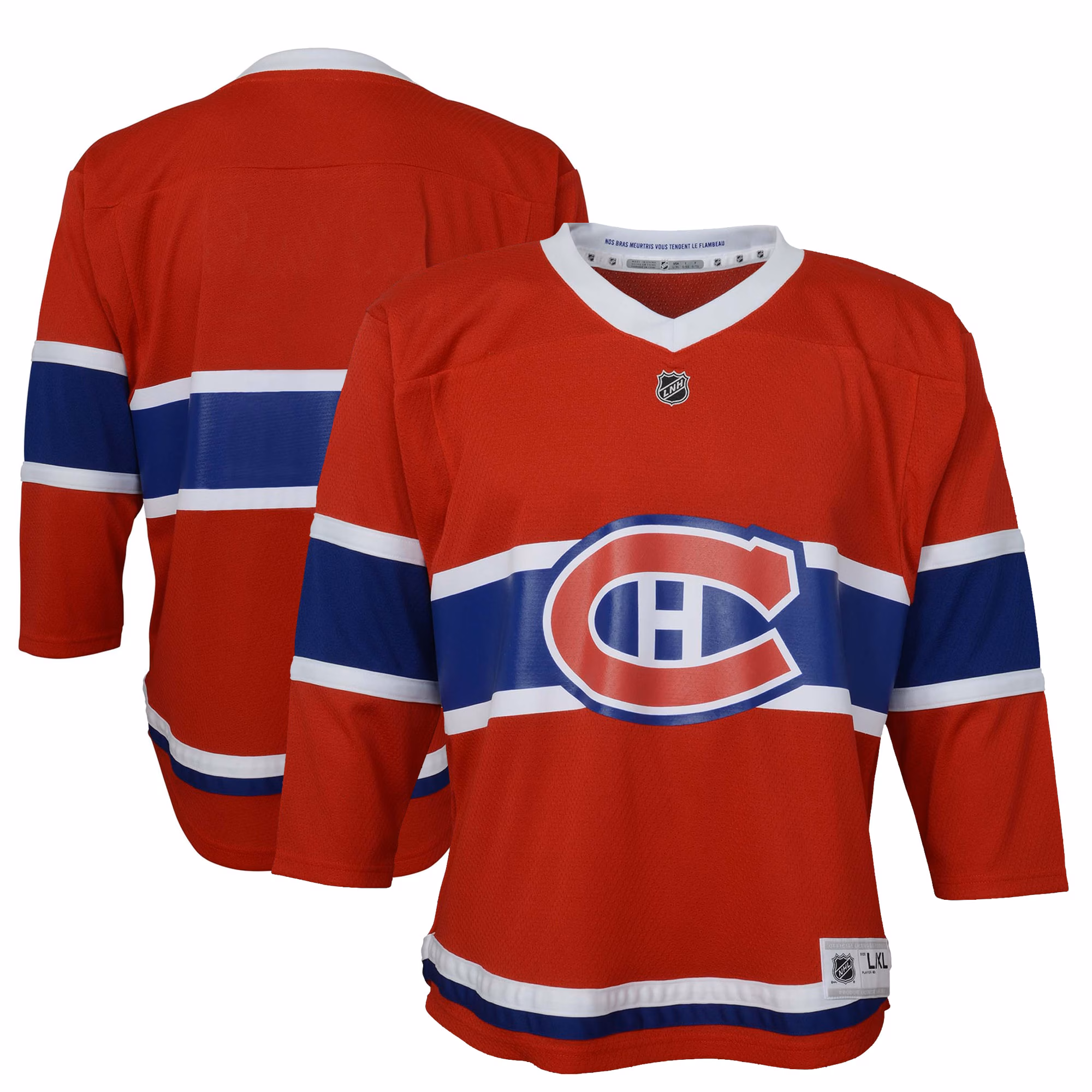 Montreal Canadiens Youth Replica Jersey - Red