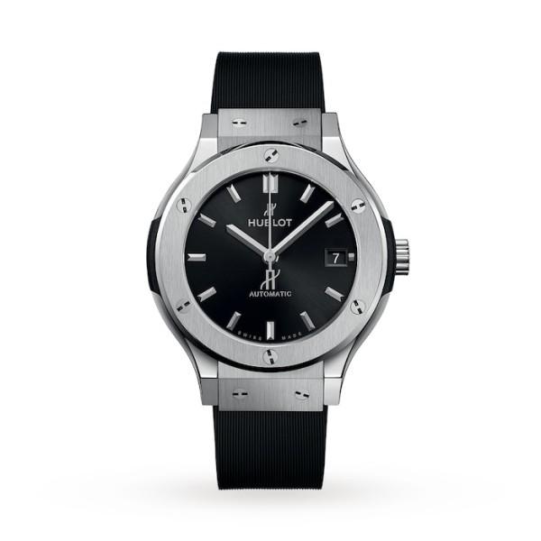 Classic Fusion Women Automatic Black Rubber Watch 565.NX.1470.RX