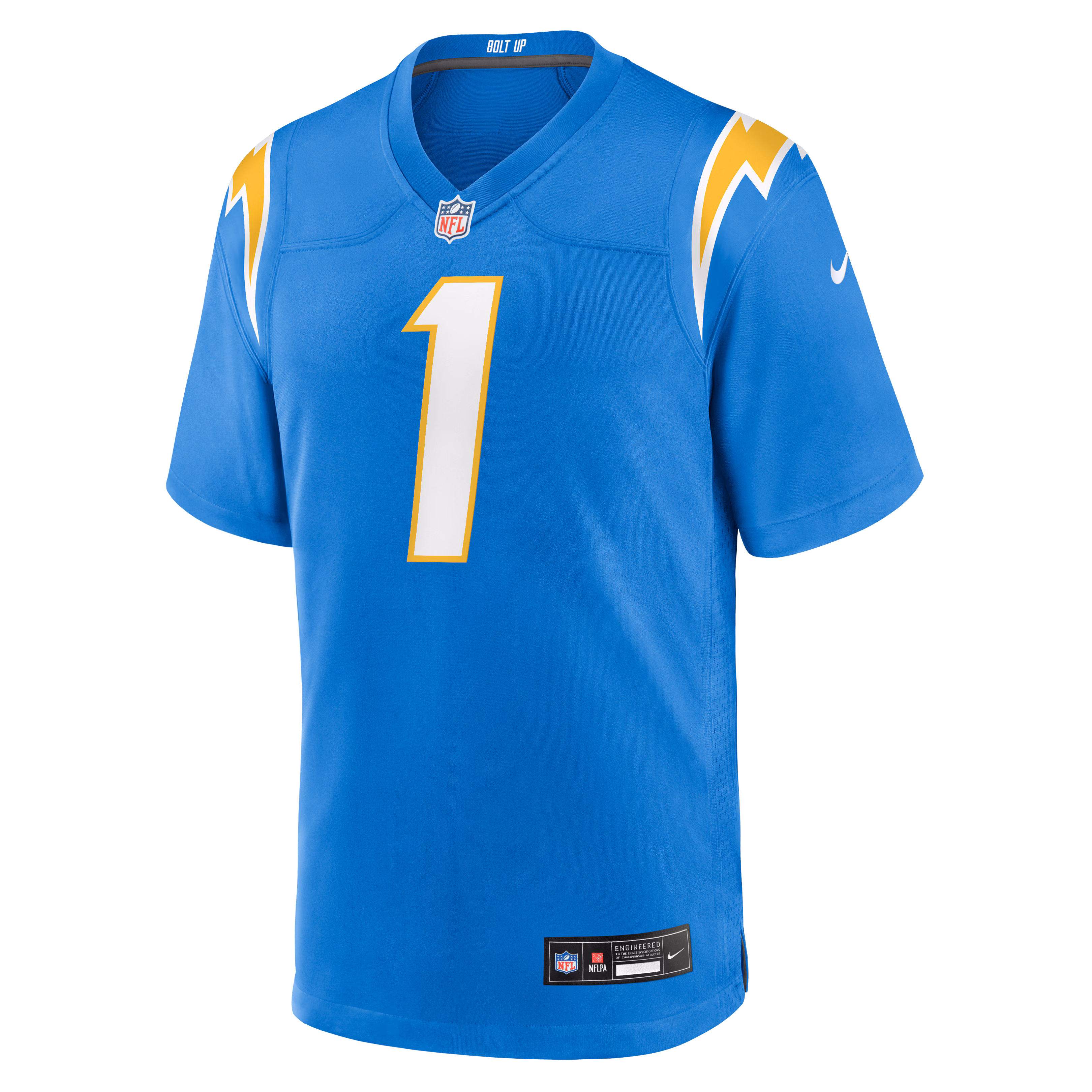 Akheem Mesidor Los Angeles Chargers Nike 2026 NFL Draft First Round Pick No. 22 Team Game Jersey - Powder Blue