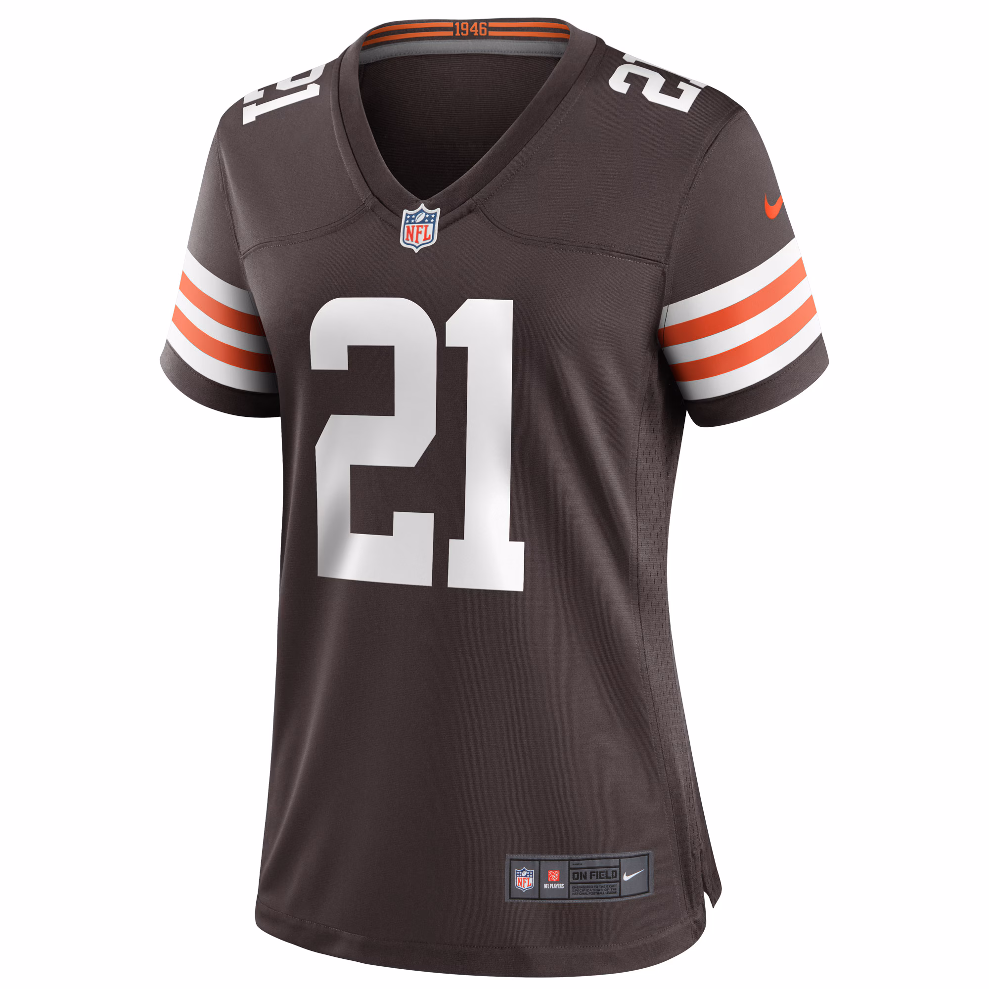 Denzel Ward Cleveland Browns Nike Women's Player Game Jersey - Brown