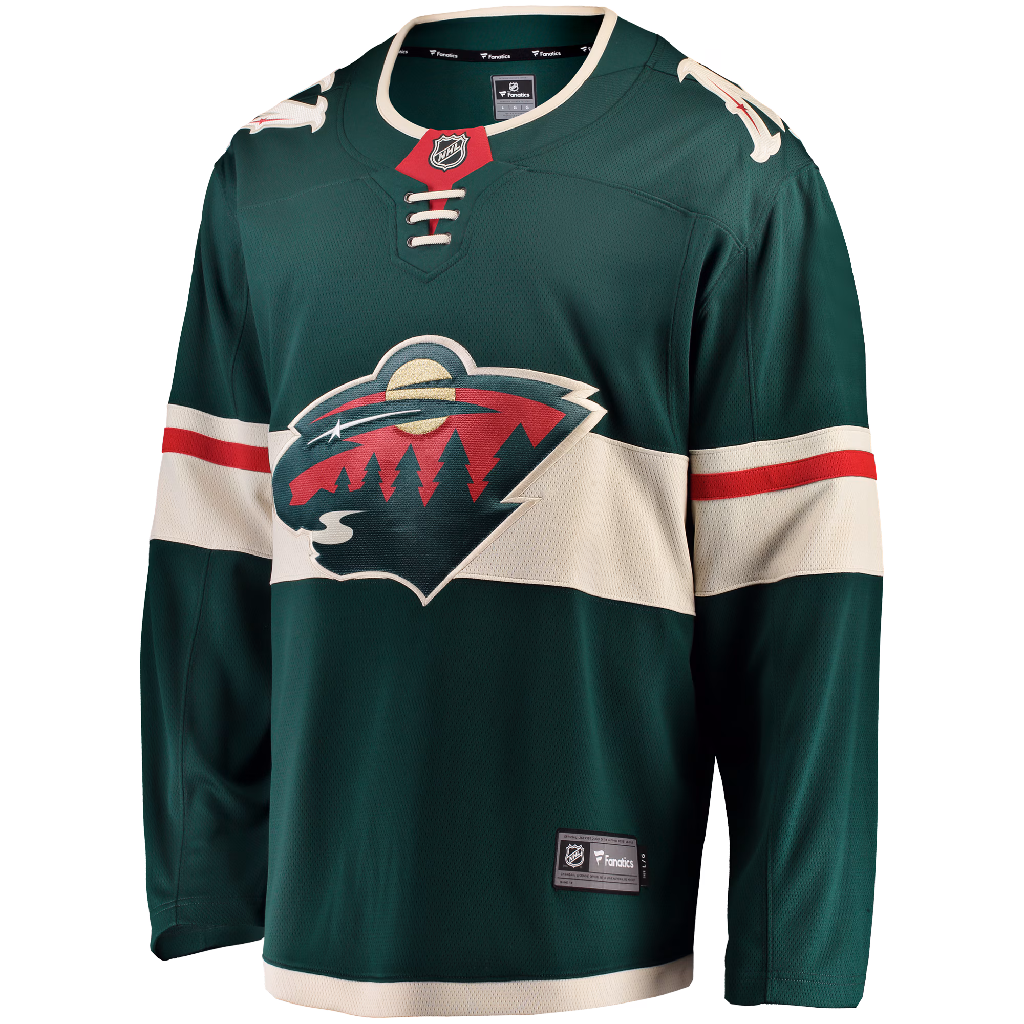Minnesota Wild Fanatics Home Breakaway Jersey - Green