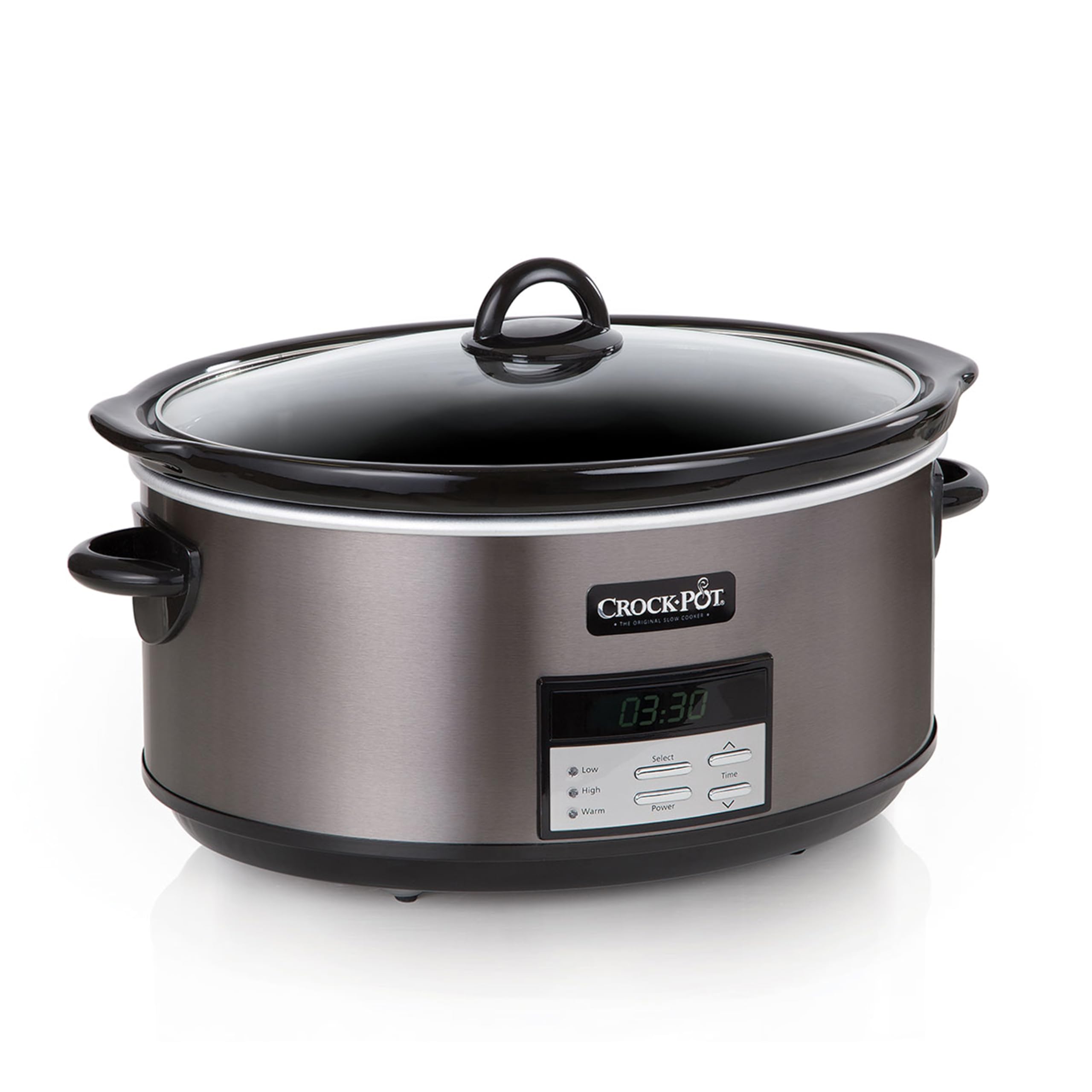 CROCK-POT Large 8-Quart Slow Cooker with Auto Warm Setting
