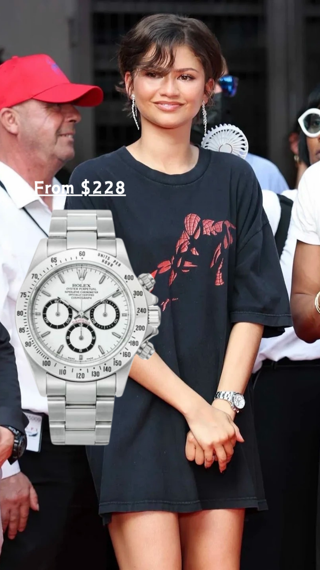 Rolex Cosmograph Daytona 16520（Zendaya's exact style）