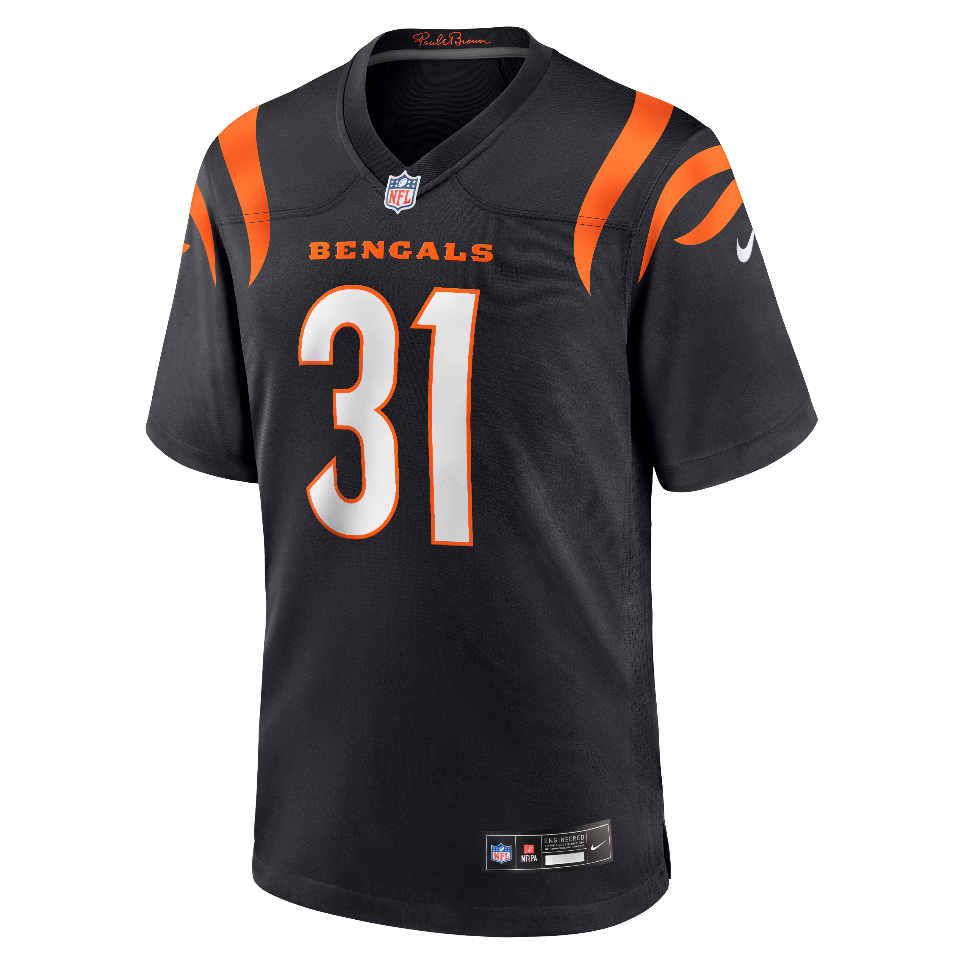 Ickey Woods Cincinnati Bengals Nike Retired Player Game Jersey - Black