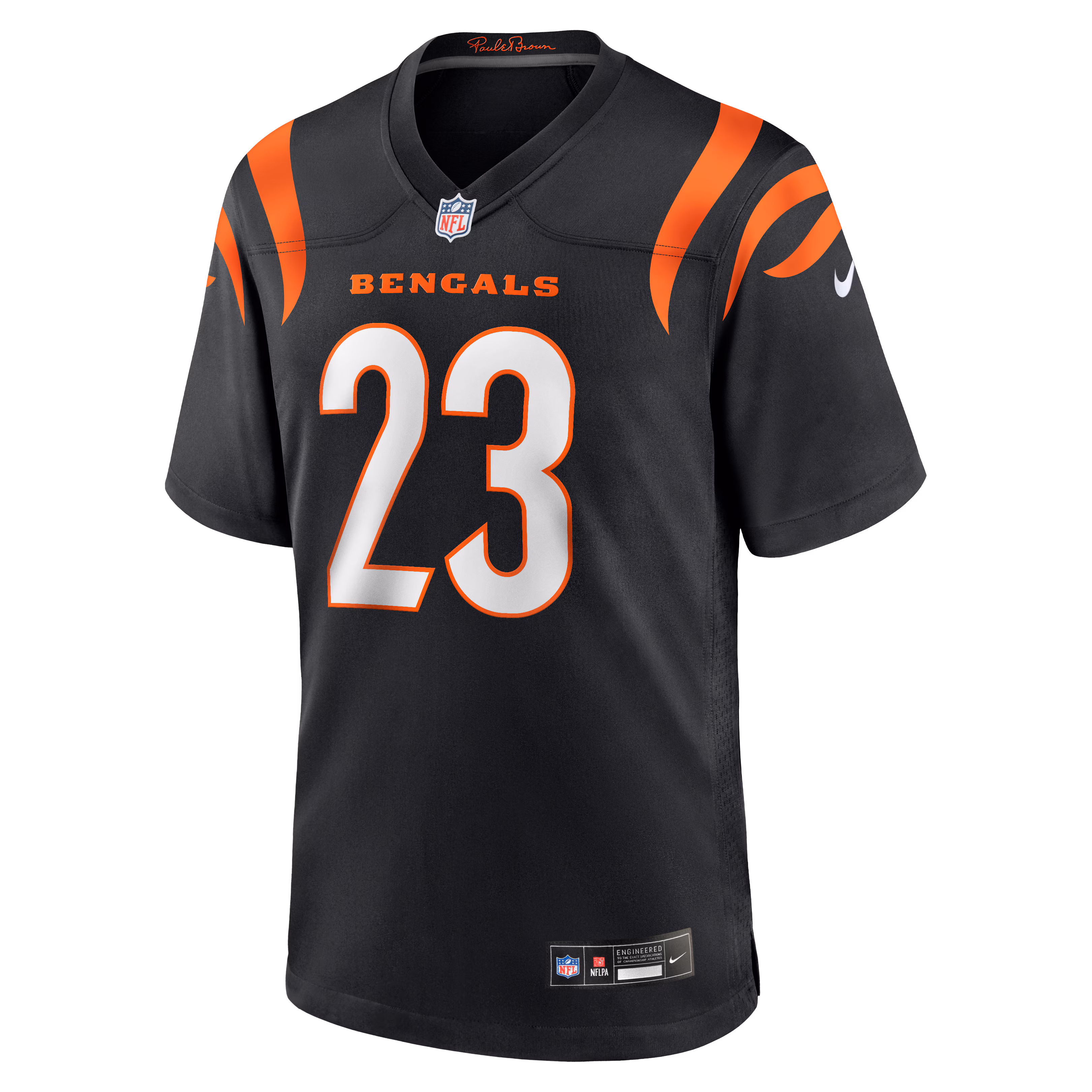 Daxton Hill Cincinnati Bengals Nike Player Game Jersey - Black