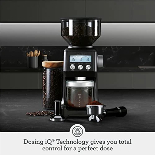 Breville the Smart Grinder Pro BCG820BST, Black Stainless Steel : Home & Kitchen