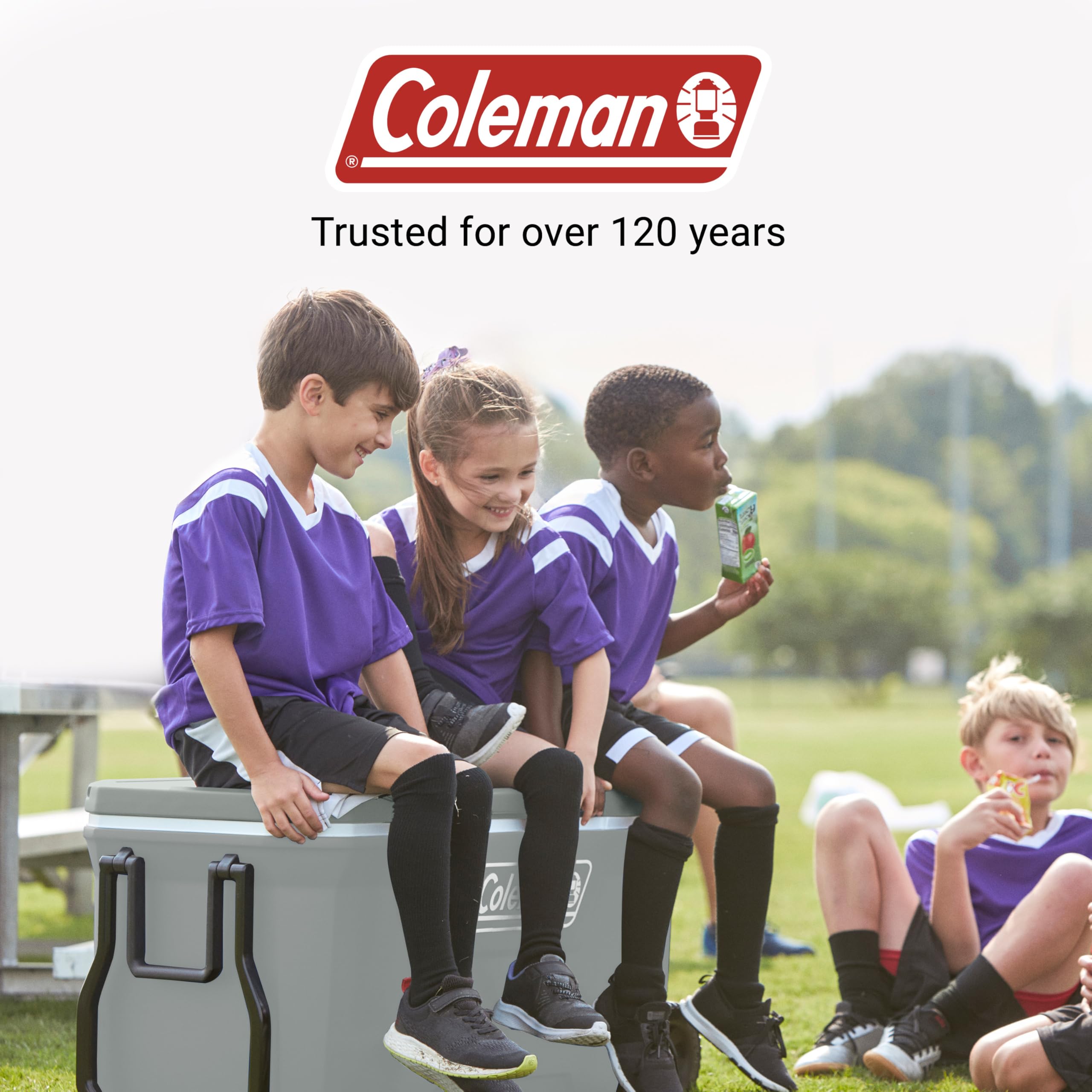 COLEMAN Classic Series 100-Quart Insulated Rolling Cooler