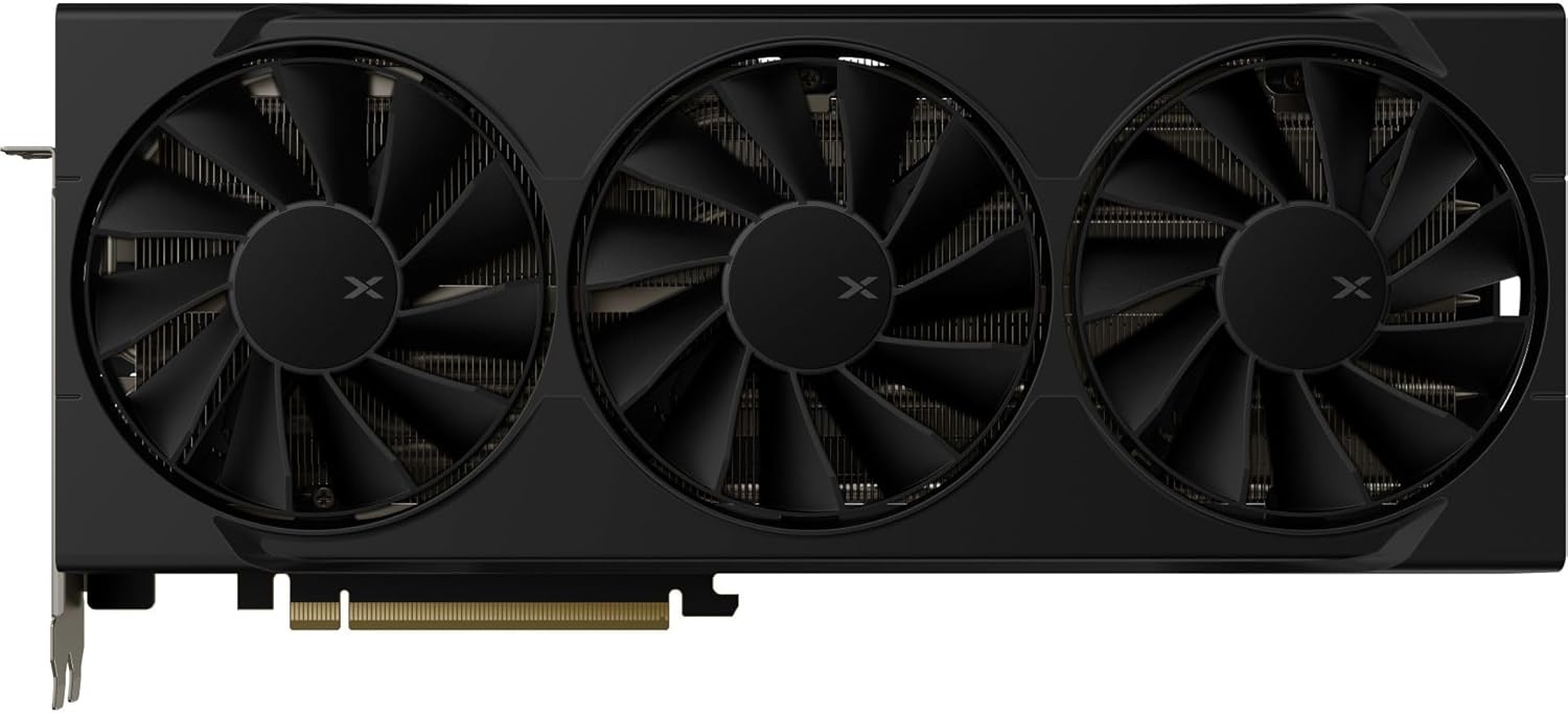 XFX Swift AMD Radeon RX 9070 XT Triple Fan Gaming Edition with 16GB GDDR6 HDMI 3xDP, RDNA 4 RX-97TSWF3B9, Graphics Card, Compatible with Desktop PCs