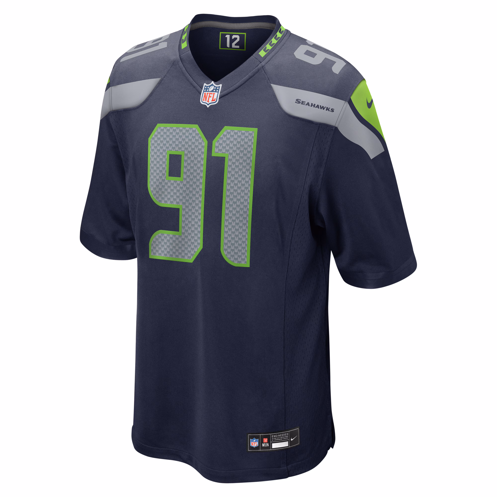 Byron Murphy II Seattle Seahawks Nike  Player Game Jersey - College Navy