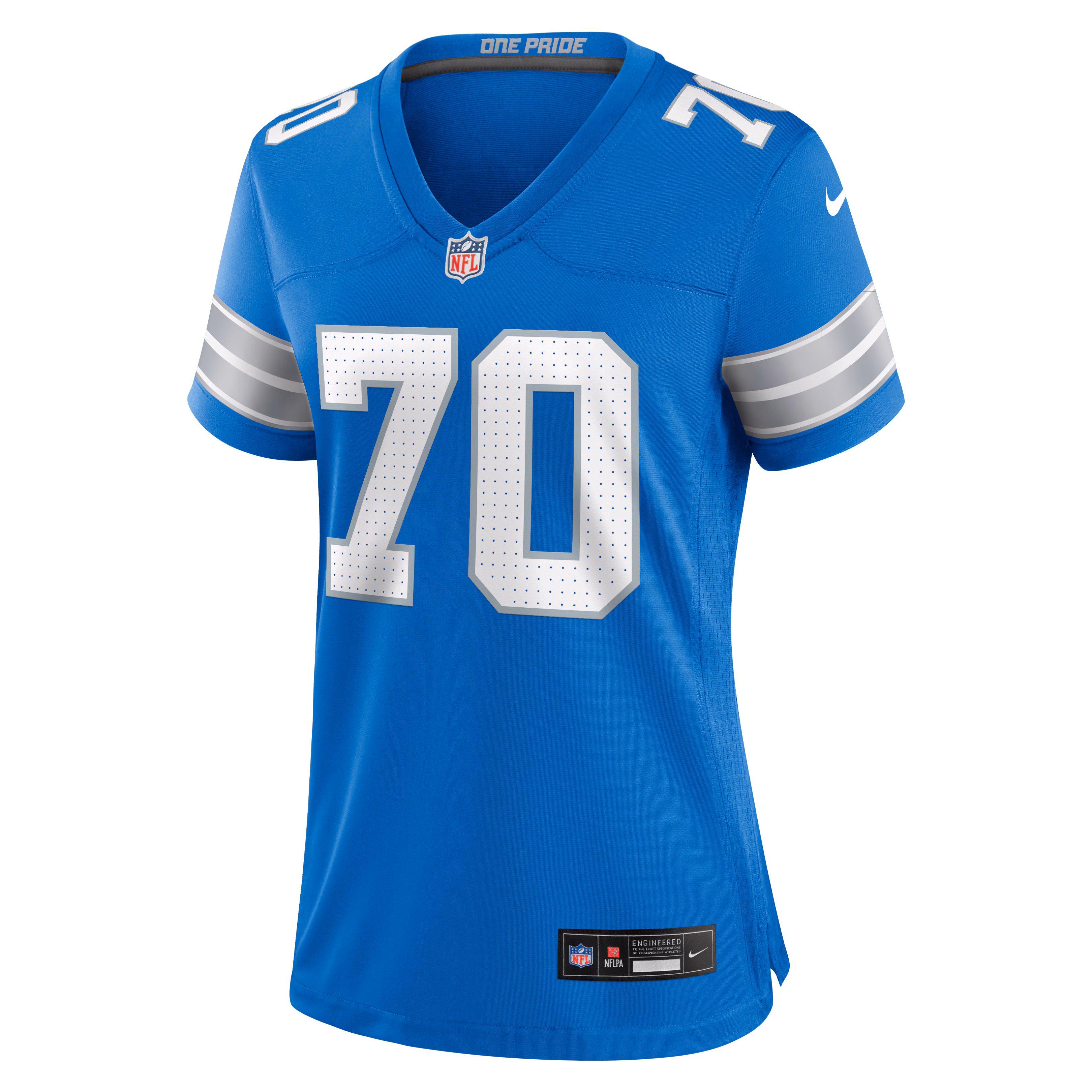 Juice Scruggs Detroit Lions Nike Women's Team Game Jersey -  Blue