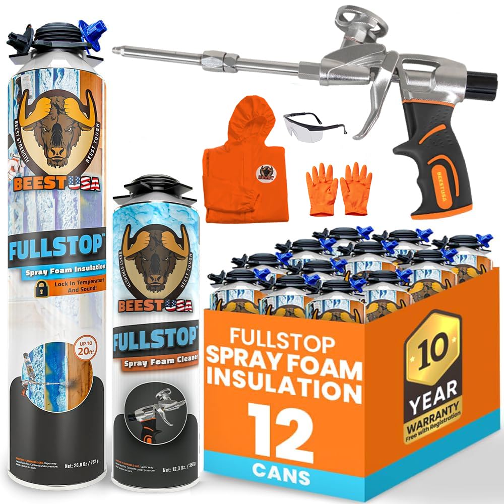 BEEST FullStop Spray Foam Insulation Kit - 240 sq.ft.
