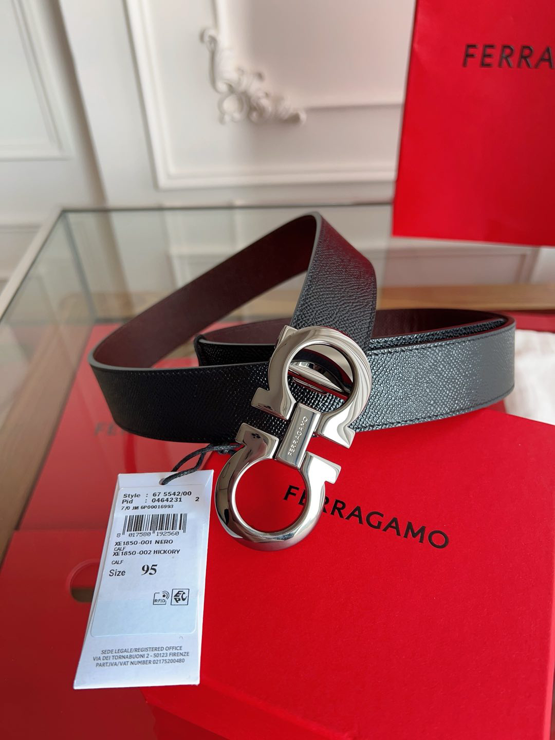 Ferragamo belt-110