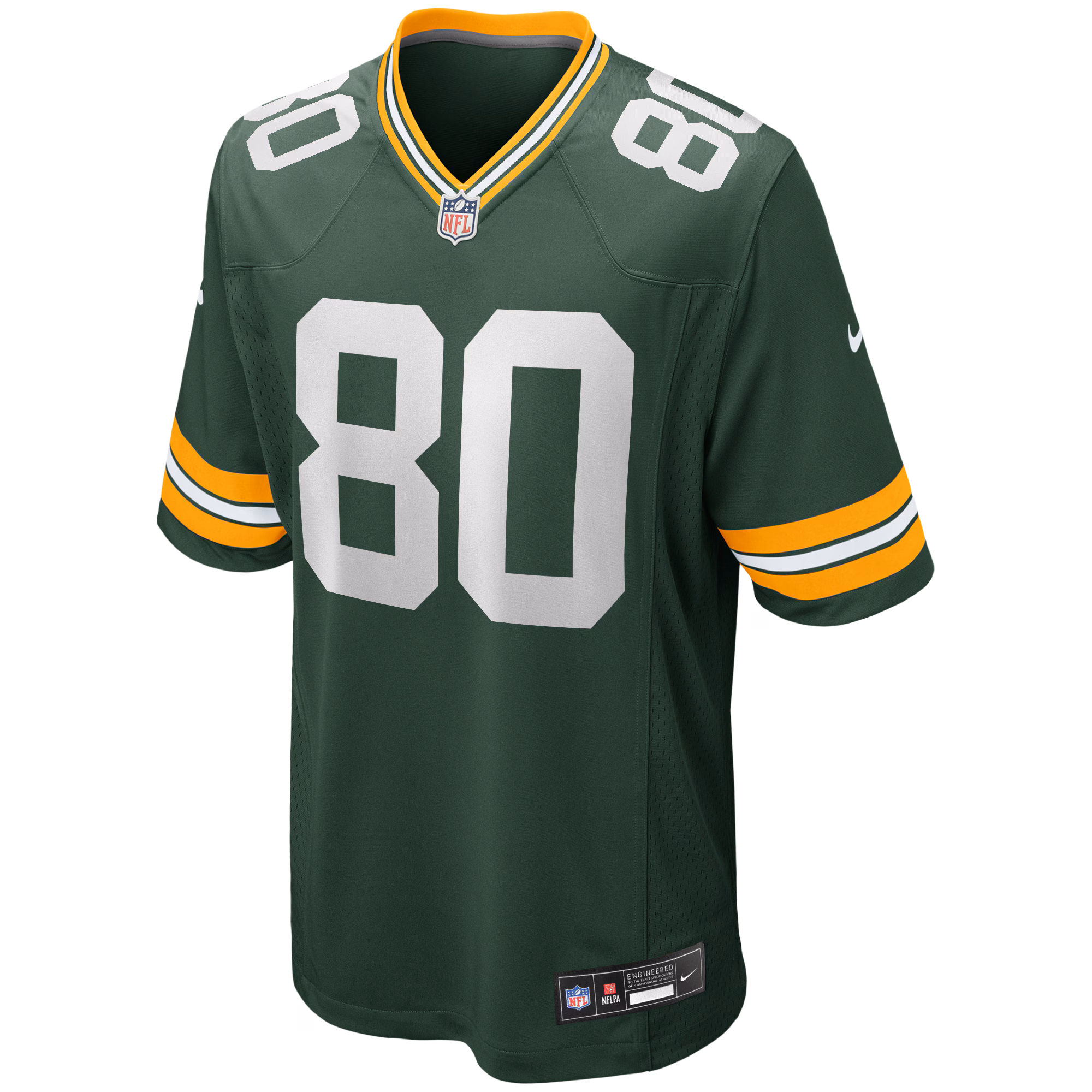 Donald Driver Green Bay Packers Nike Game Retired Player Jersey - Green