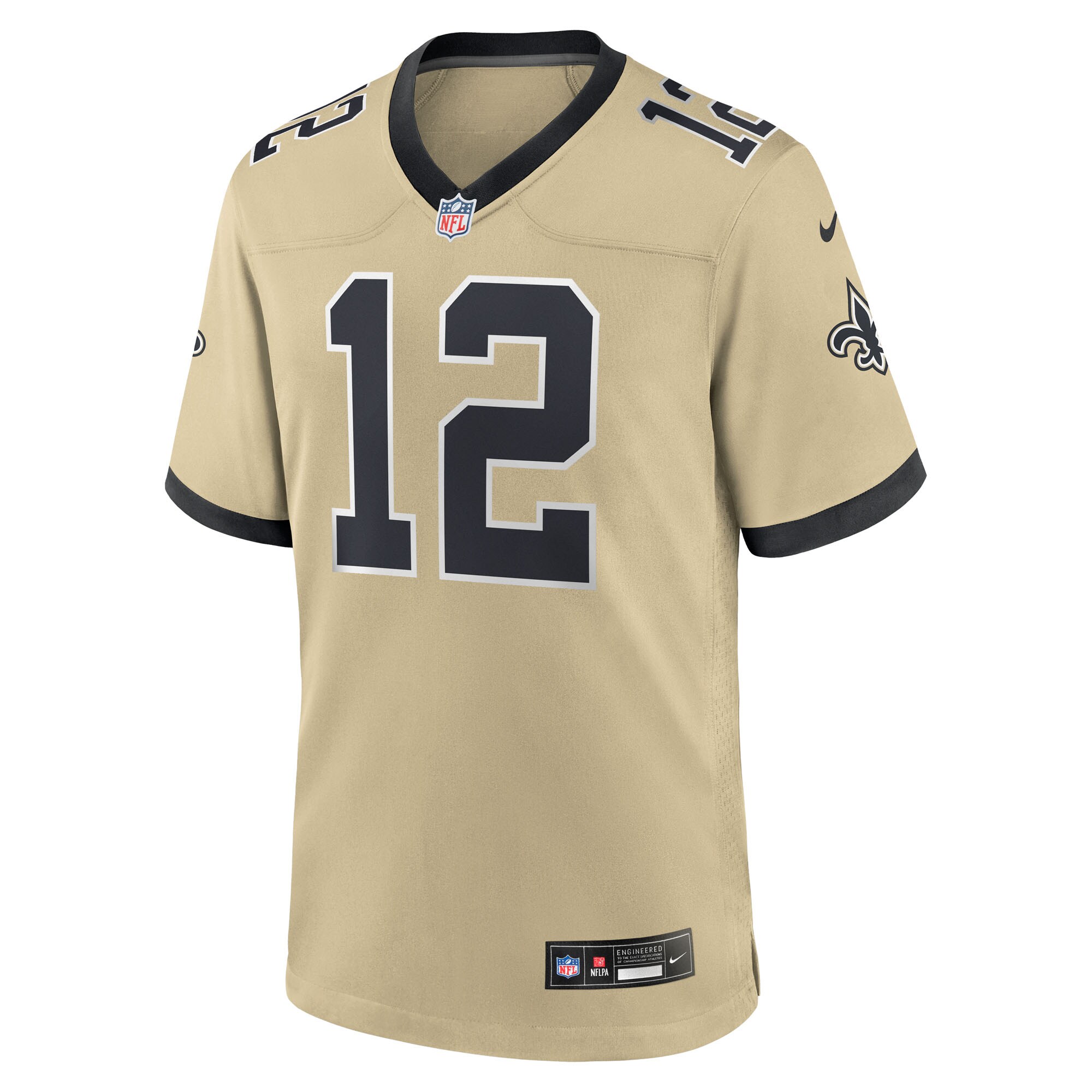 Chris Olave New Orleans Saints Nike Youth Gameday Golds Alternate Game Player Jersey - Gold