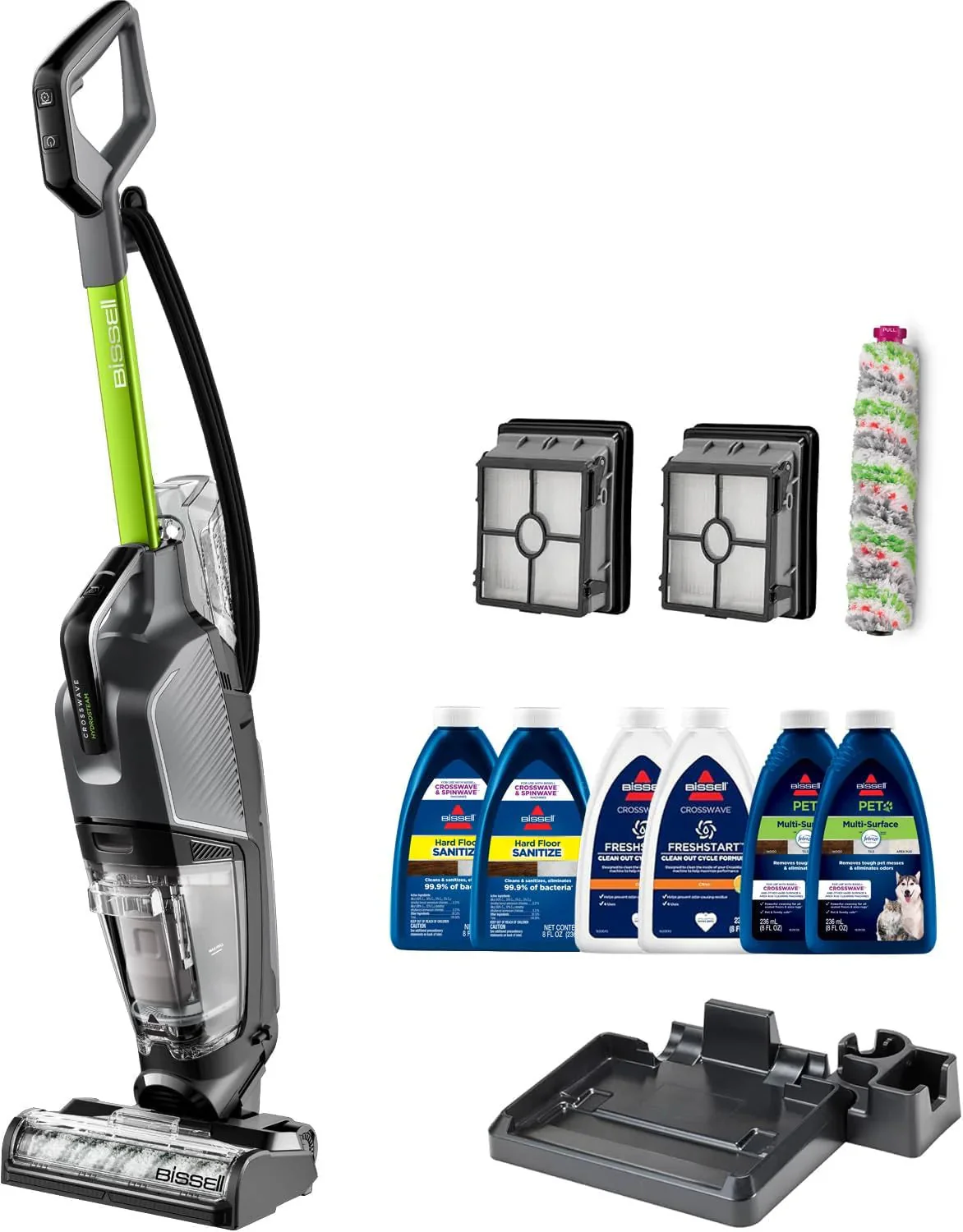 Wet Dry Vac, Multi-Purpose Vacuum, Wash, and Steam, Sanitize Formula Included, 35151