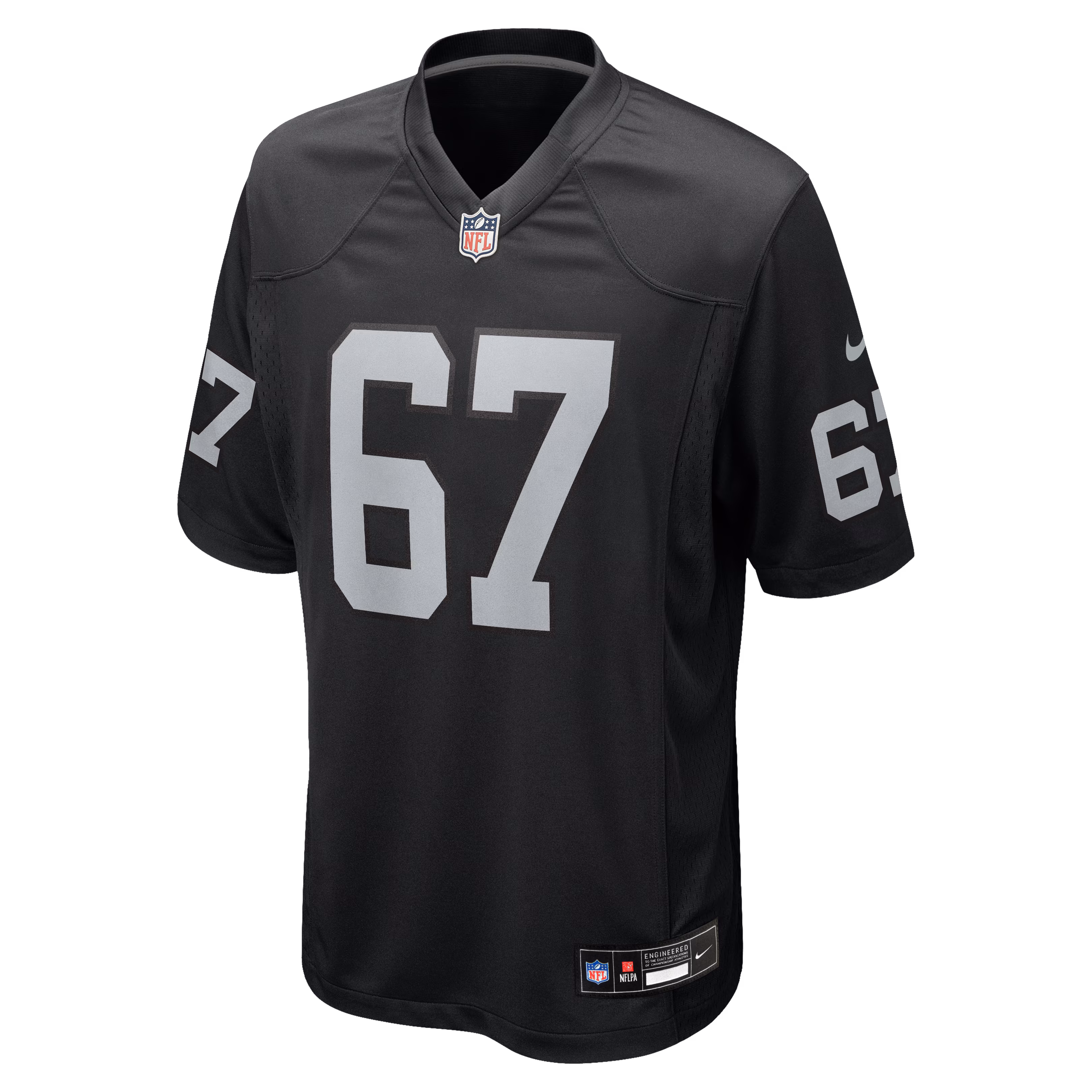 Will Putnam Las Vegas Raiders Nike Team Game Jersey -  Black