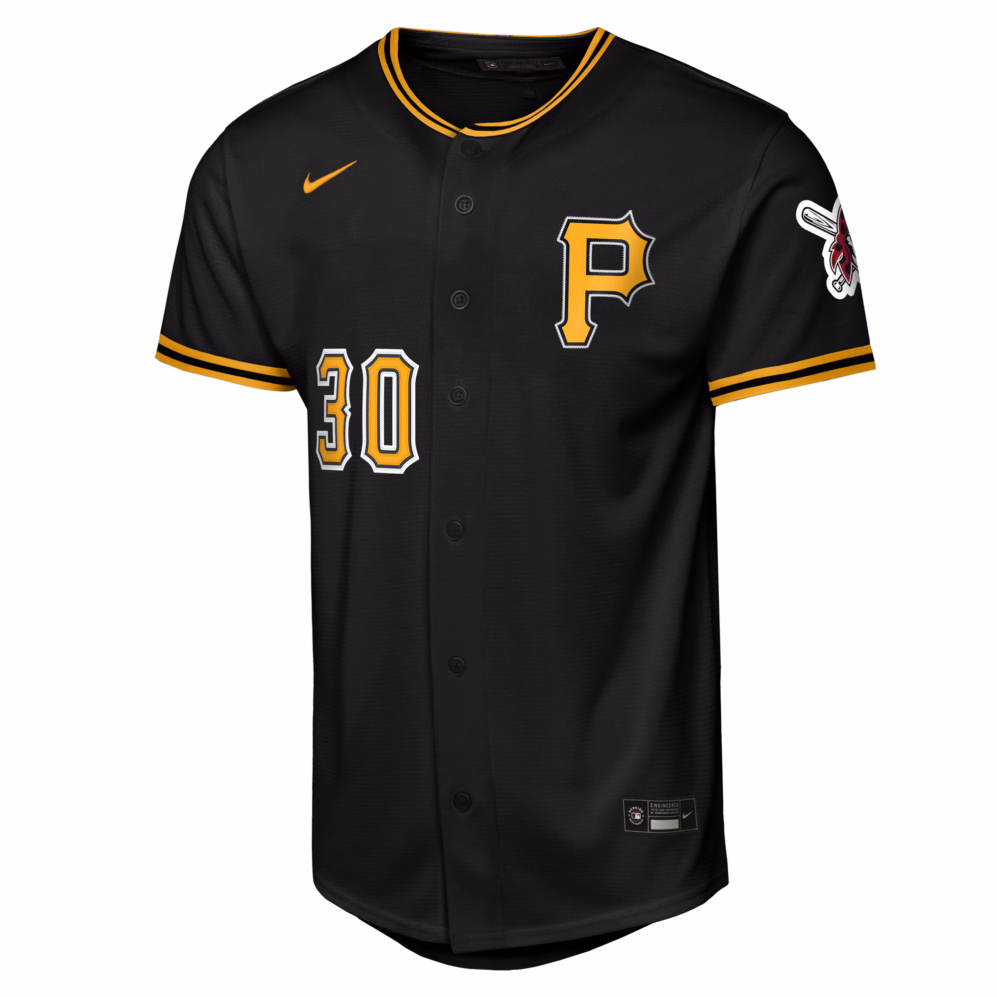 Paul Skenes Pittsburgh Pirates Nike Youth Alternate Stadium Jersey - Black