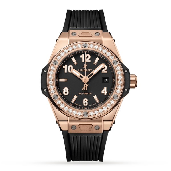 Big Bang Men Automatic Black Rubber Watch 485.OX.1180.RX.1204
