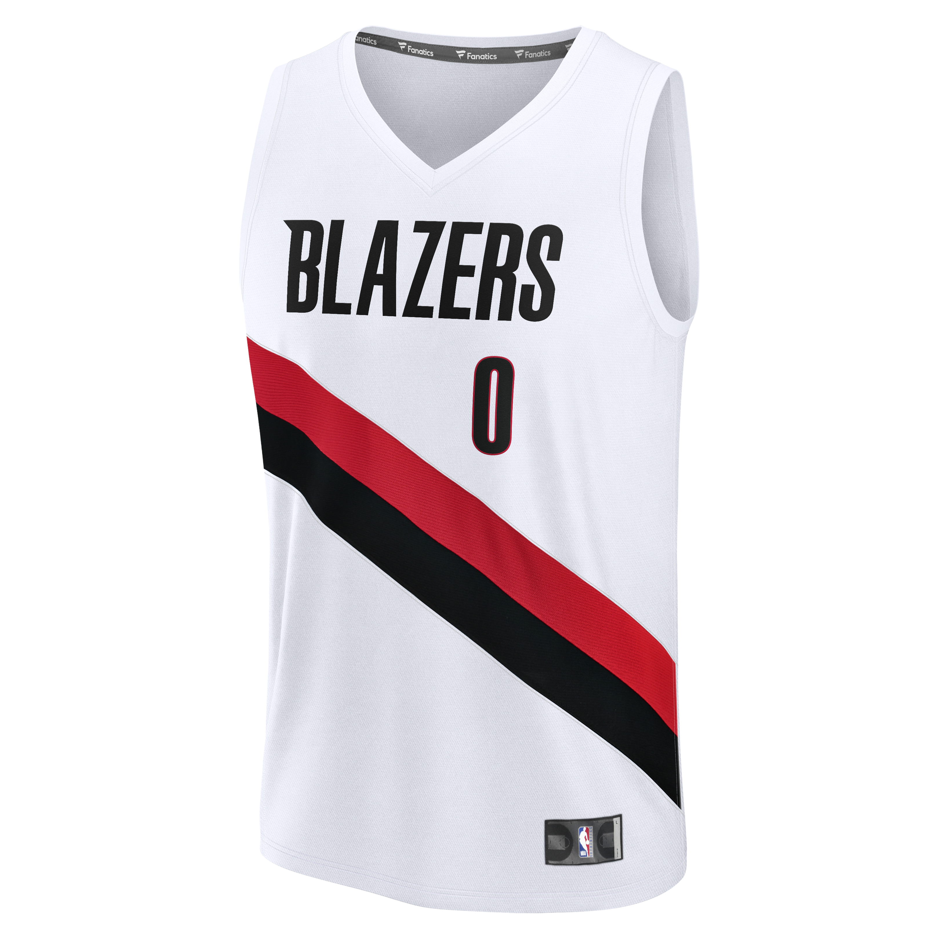 Damian Lillard Portland Trail Blazers Fanatics Youth Fast Break Replica Jersey - White - Association Edition