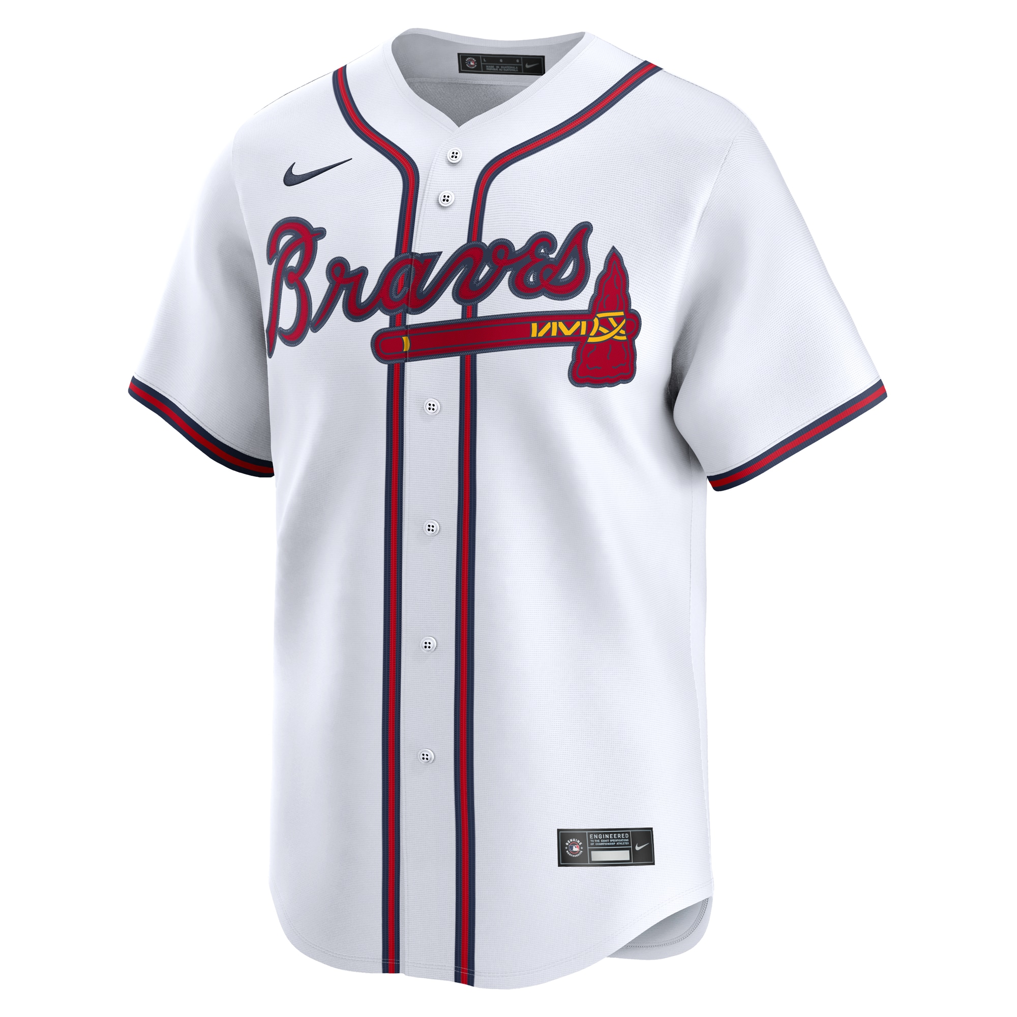 Deion Sanders Atlanta Braves Nike Limited Player Jersey - White