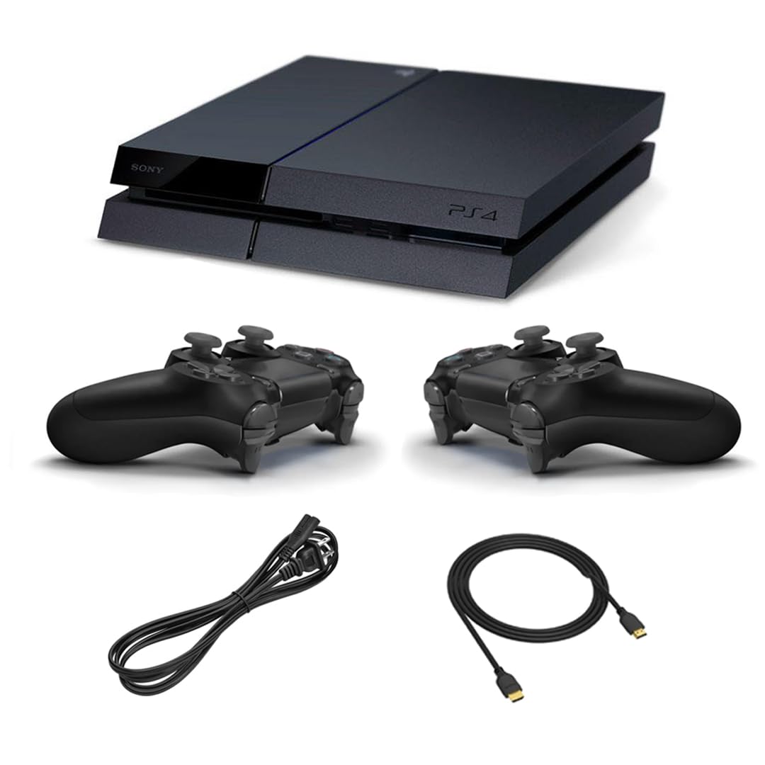Sony Playstation 4 500GB Two Controller Bundle (Renewed)
