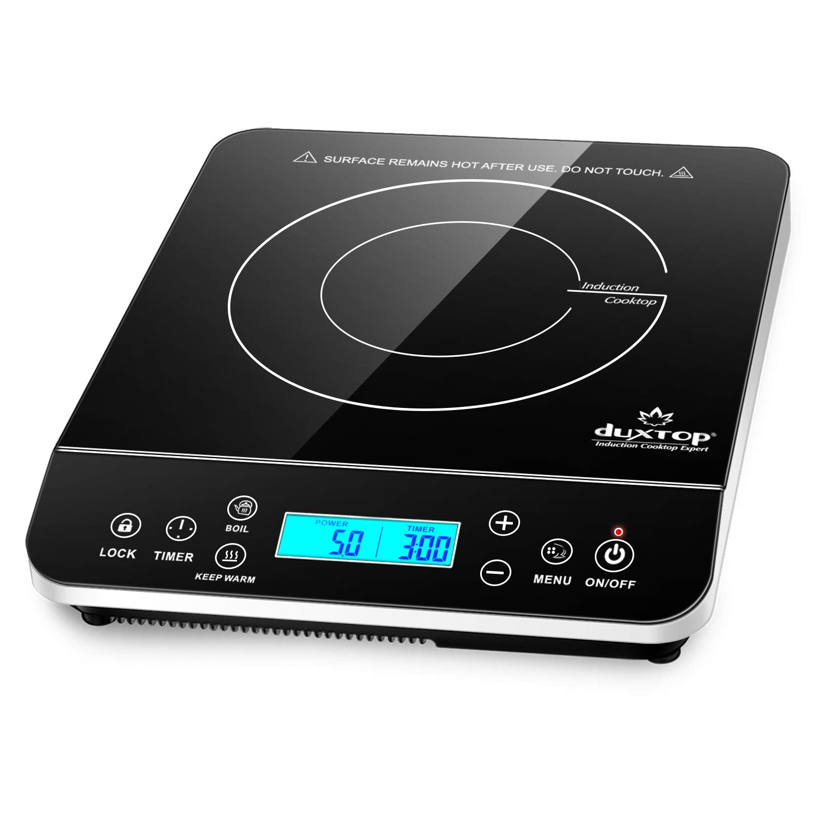 DUXTOP Portable Induction Cooktop 1800W with LCD Touch