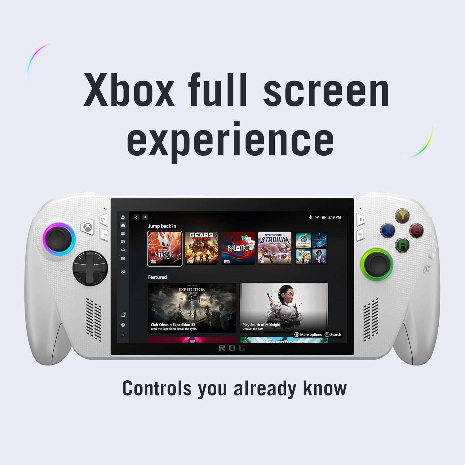 ASUS ROG Xbox Ally Gaming Handheld 7