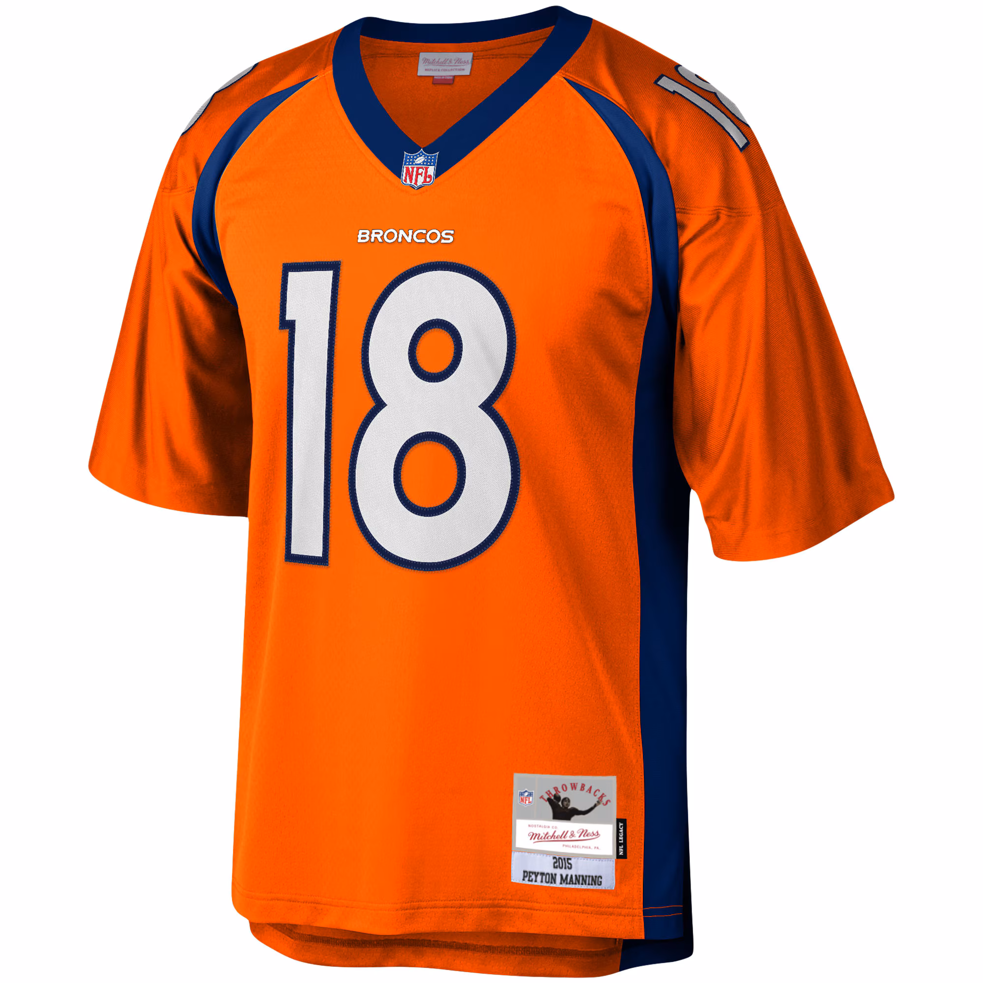 Peyton Manning Denver Broncos Mitchell & Ness Legacy Replica Jersey - Orange