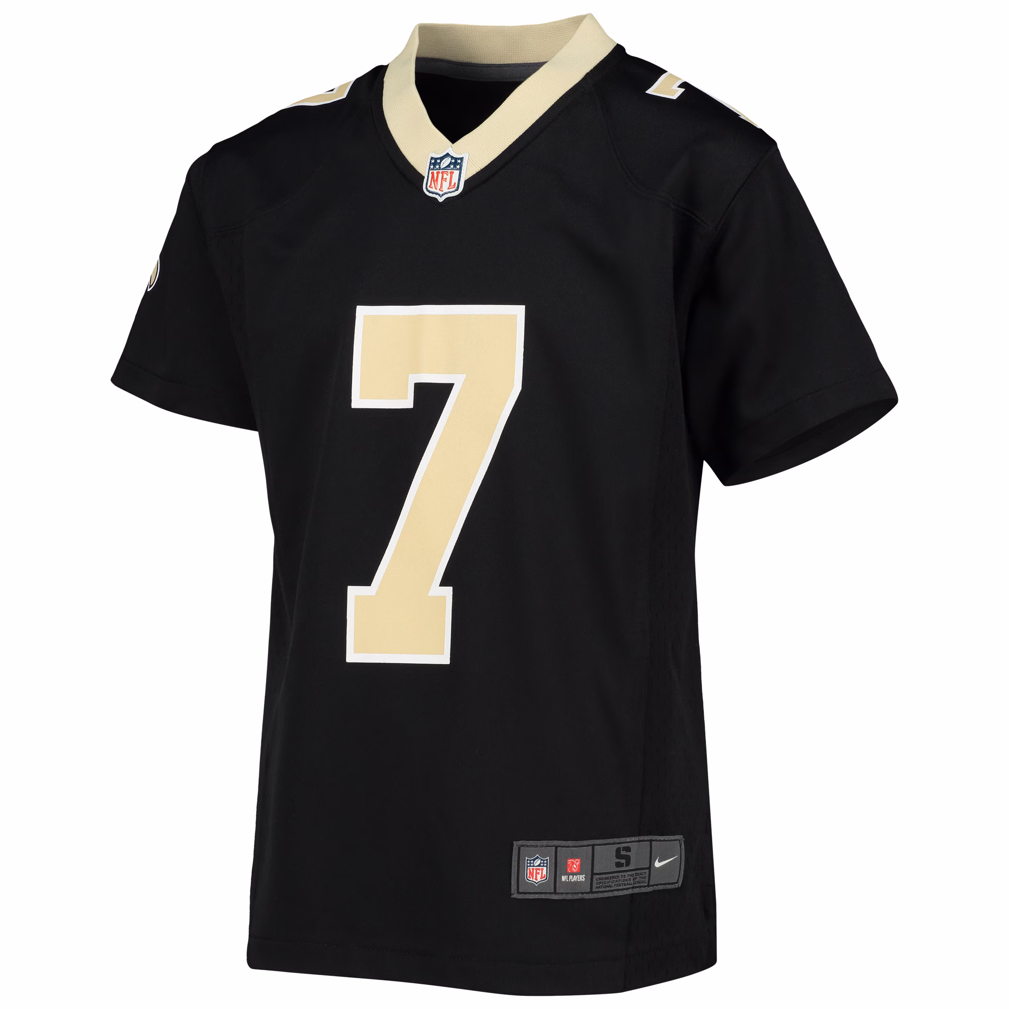 Taysom Hill New Orleans Saints Nike Youth Game Jersey - Black