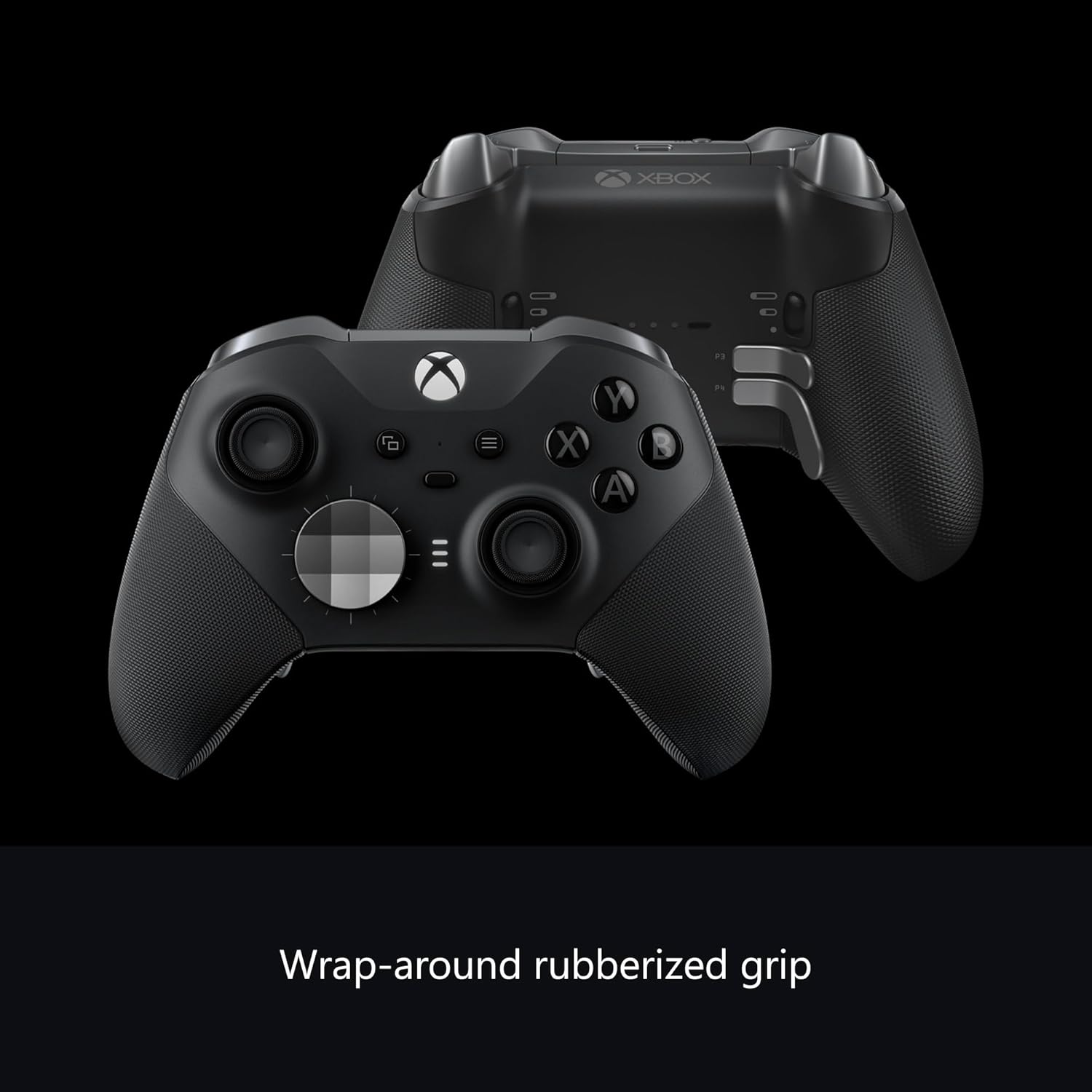 Xbox Wireless Gaming Controller | Elite Series 2 | Black | Console, PC, and Android | Adjustable Thumbsticks | Trigger Locks