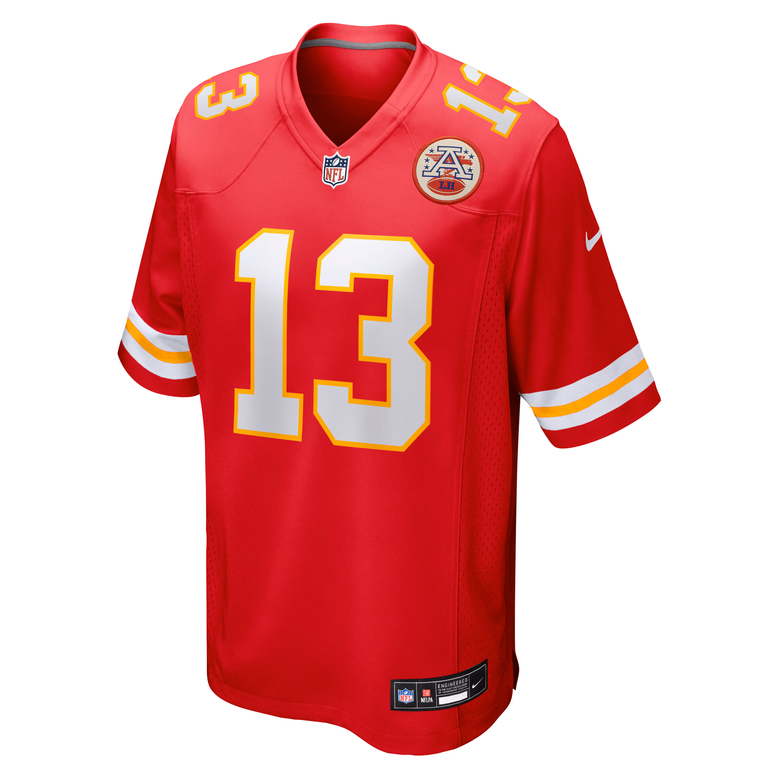 Nazeeh Johnson Kansas City Chiefs Nike Game Player Jersey - Red