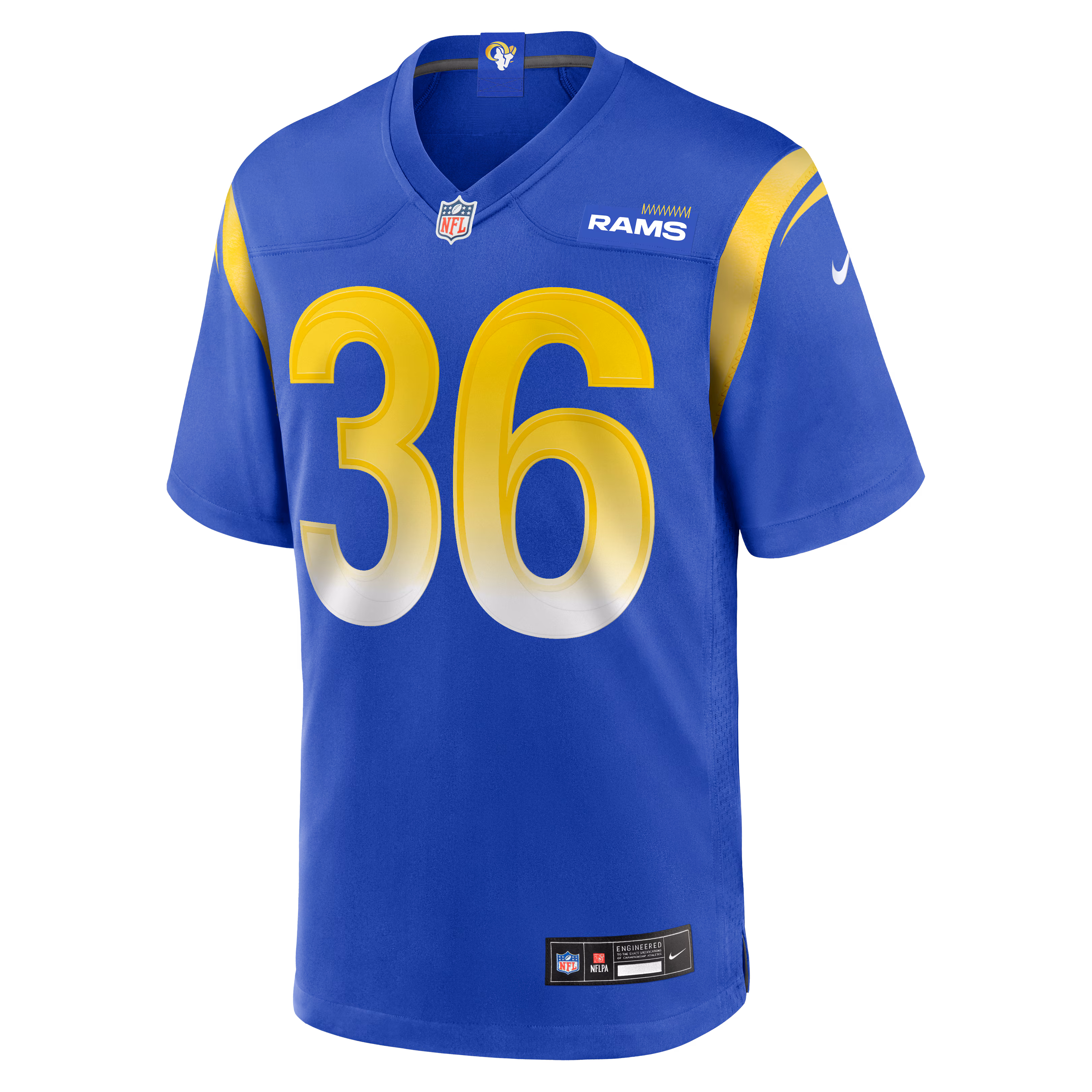 Charles Woods Los Angeles Rams Nike Game Jersey -  Royal
