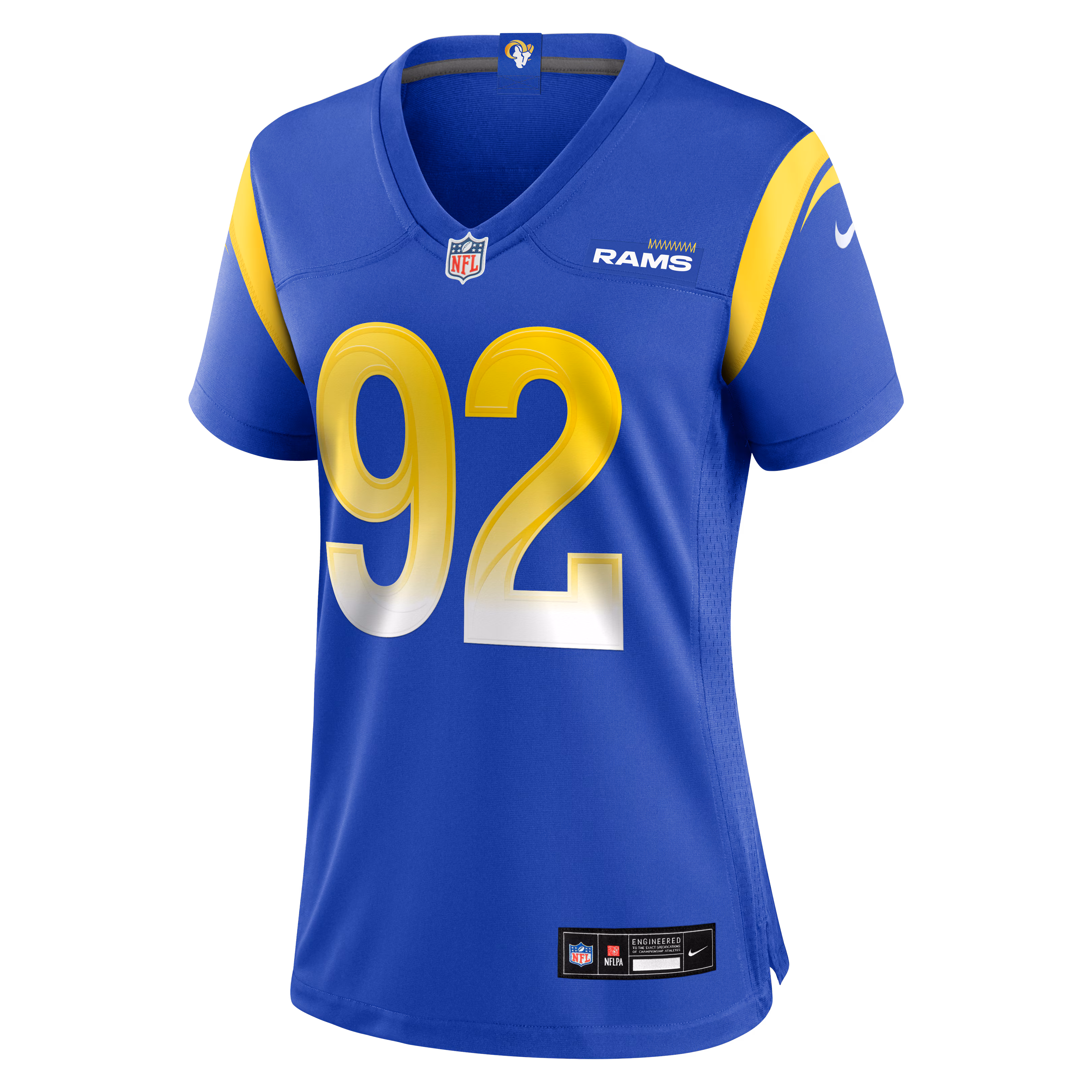 Harrison Mevis Los Angeles Rams Nike Women's Team Game Jersey -  Royal