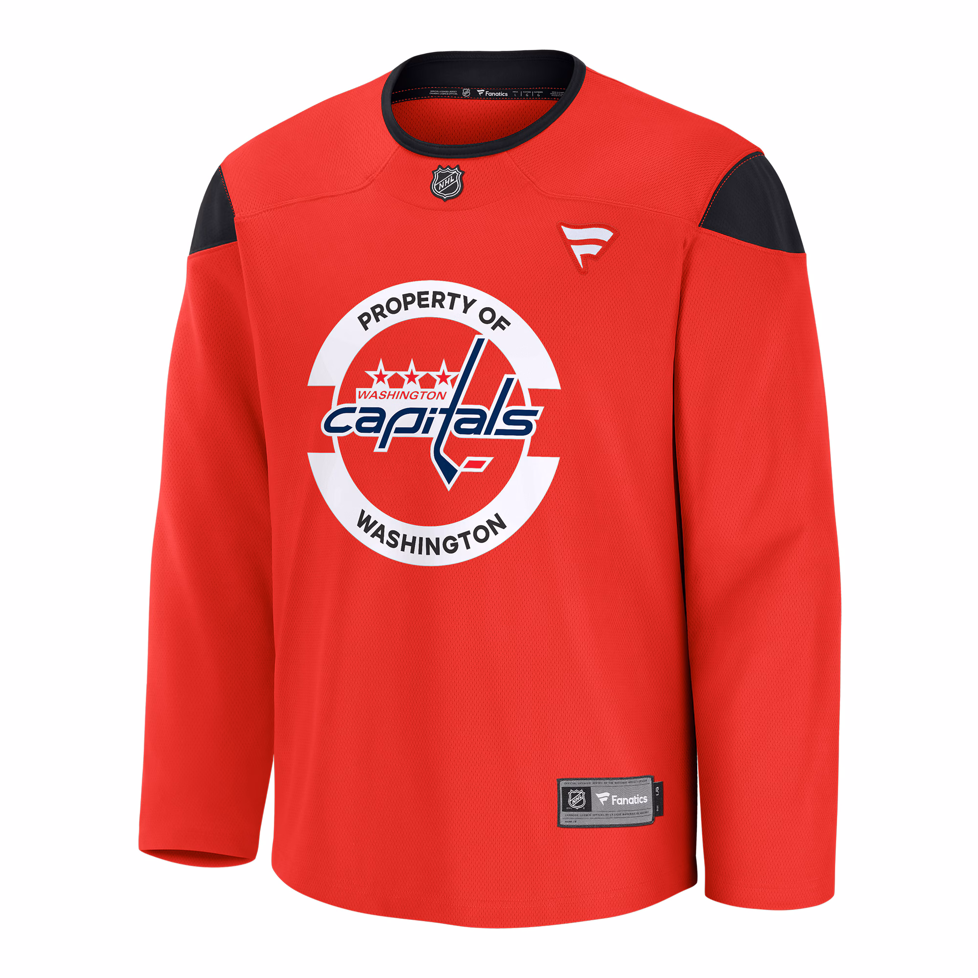 Washington Capitals Fanatics Practice Jersey - Red