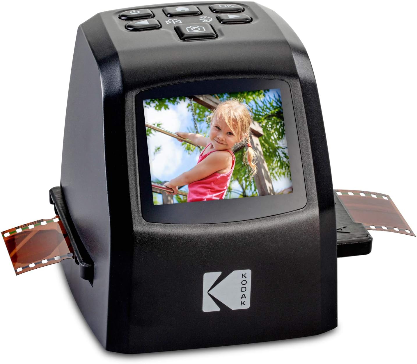 KODAK Mini Digital Film & Slide Scanner – Converts 35mm, 126, 110, Super 8 & 8mm Film to 22MP JPEG Images – Includes 2.4