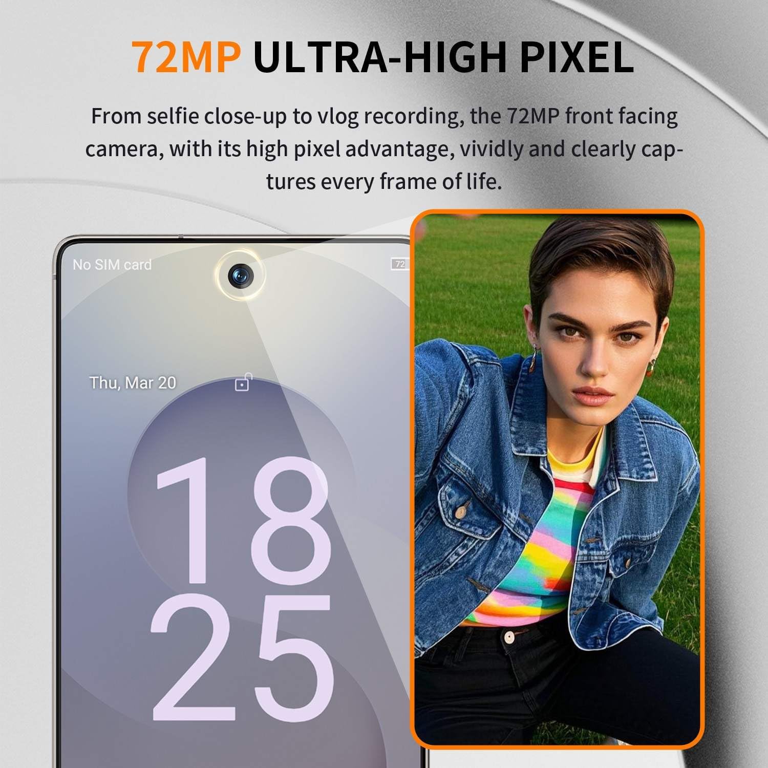 I25U 5G Unlocked Phones,Android 15.0 Smartphone,6.9