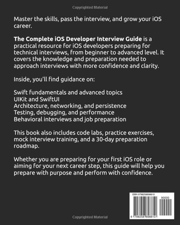 The Complete iOS Interview Guide: From Beginner to Advanced Developer