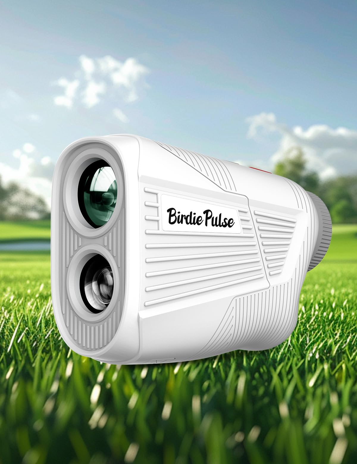 BIRDIEPULSE Golf Rangefinder with Slope & Magnet - 1300 Yards