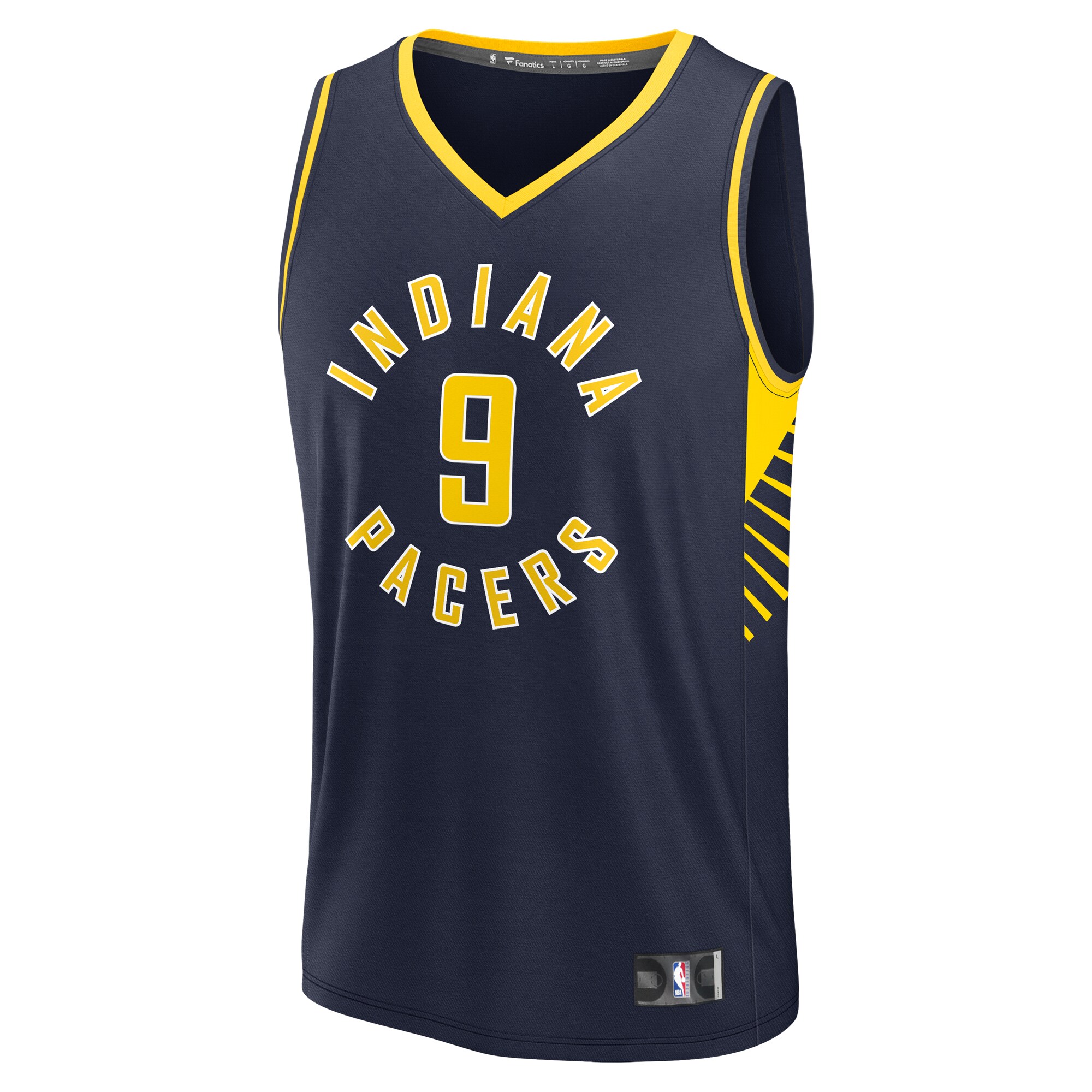 T.J. McConnell Indiana Pacers Fanatics Fast Break Replica Player Jersey - Icon Edition - Navy