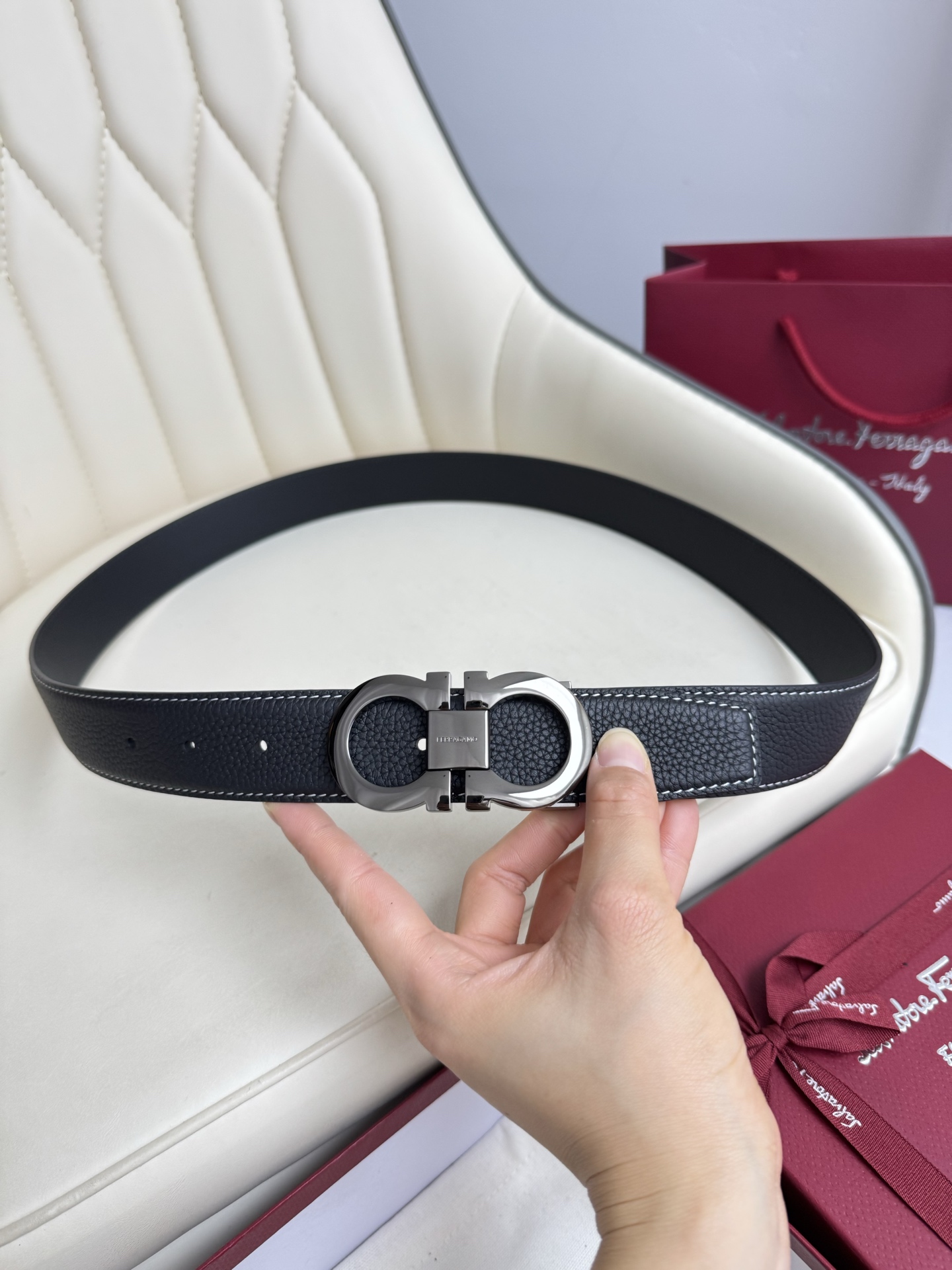 Ferragamo belt-103