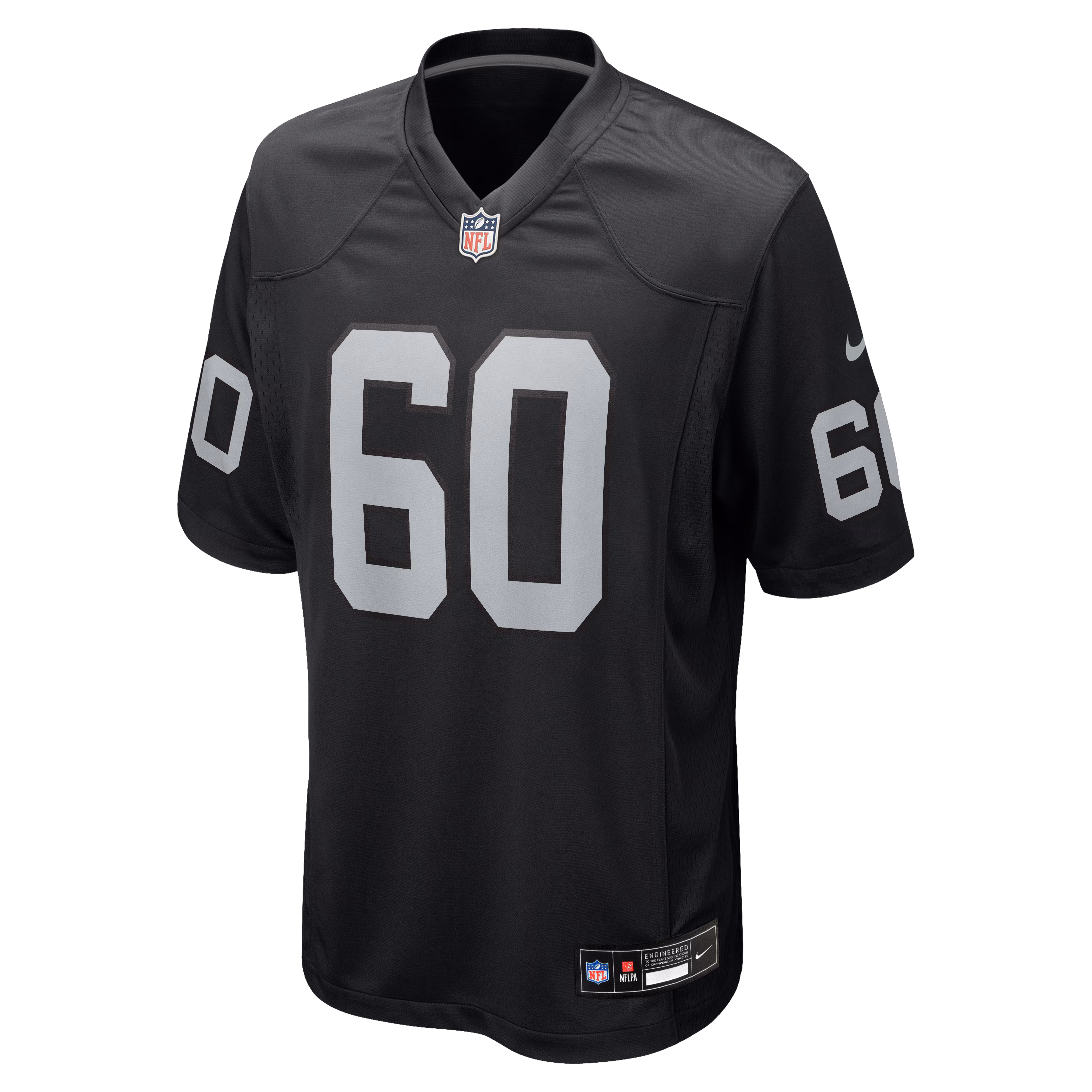 Charles Grant Las Vegas Raiders Nike Team Game Jersey -  Black